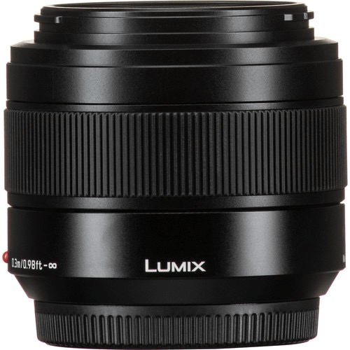 Panasonic Leica DG Summilux 25mm f/1.4 II ASPH. Lens - Fast Prime Lens for Micro Four Thirds Cameras | Perfect for Portraits, Low Light & Street Photography