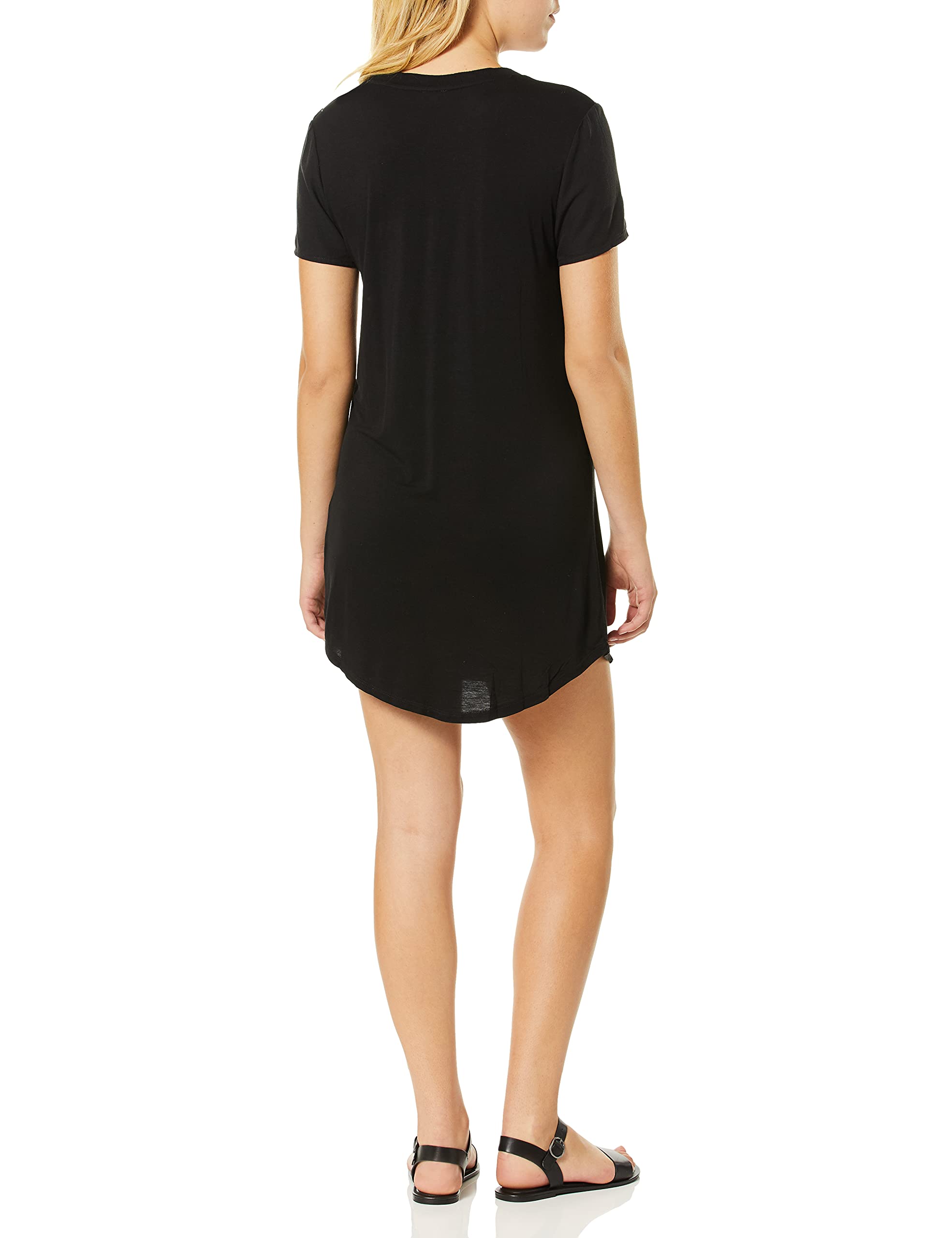 Stylish Women's Short Sleeve T-Shirt Dress - Comfortable Casual Summer Outfit for Beach, Travel & Everyday Wear