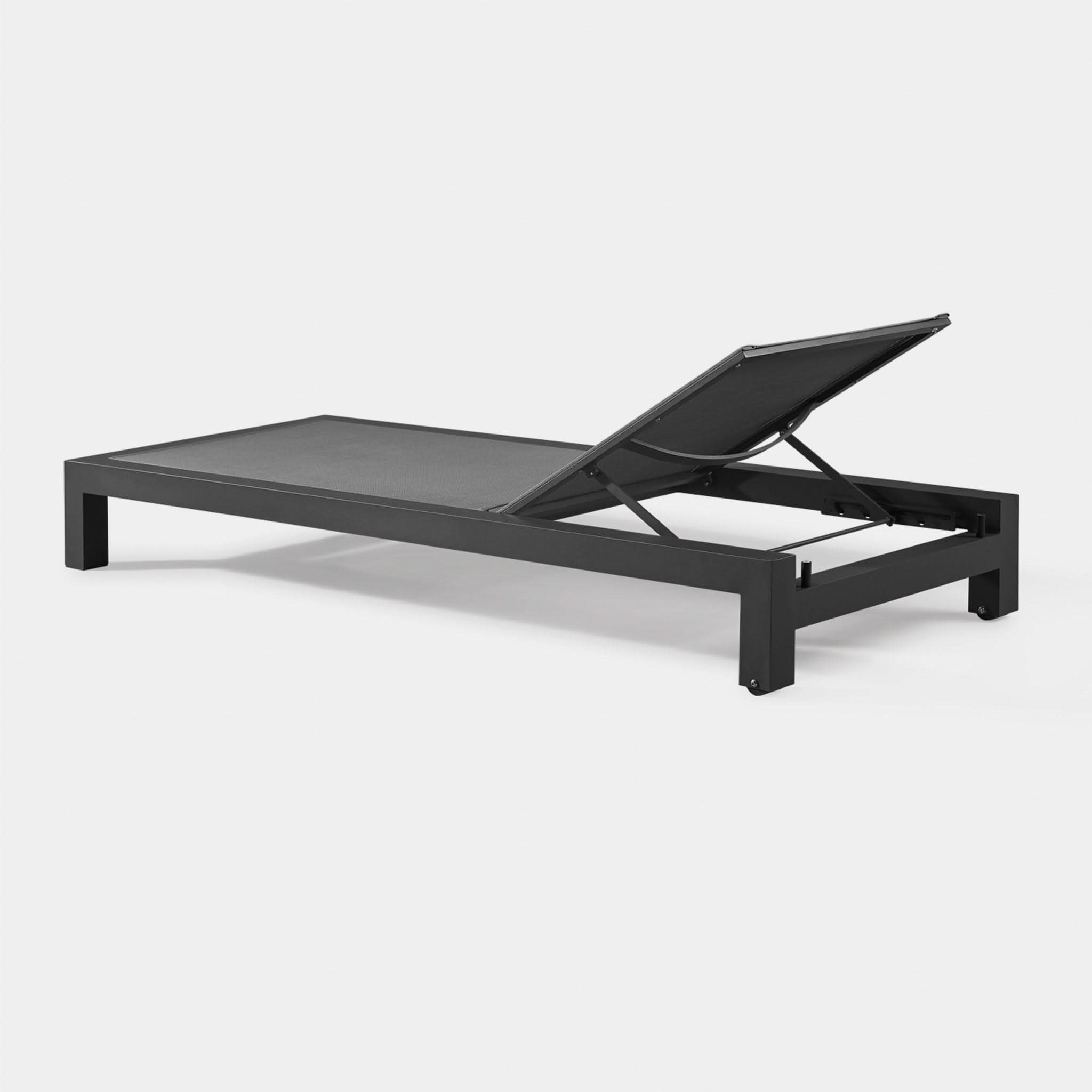 Pacific Aluminum Sun Lounge - Lightweight & Durable Outdoor Chaise Lounge for Poolside, Patio, Beach, and Backyard Relaxation