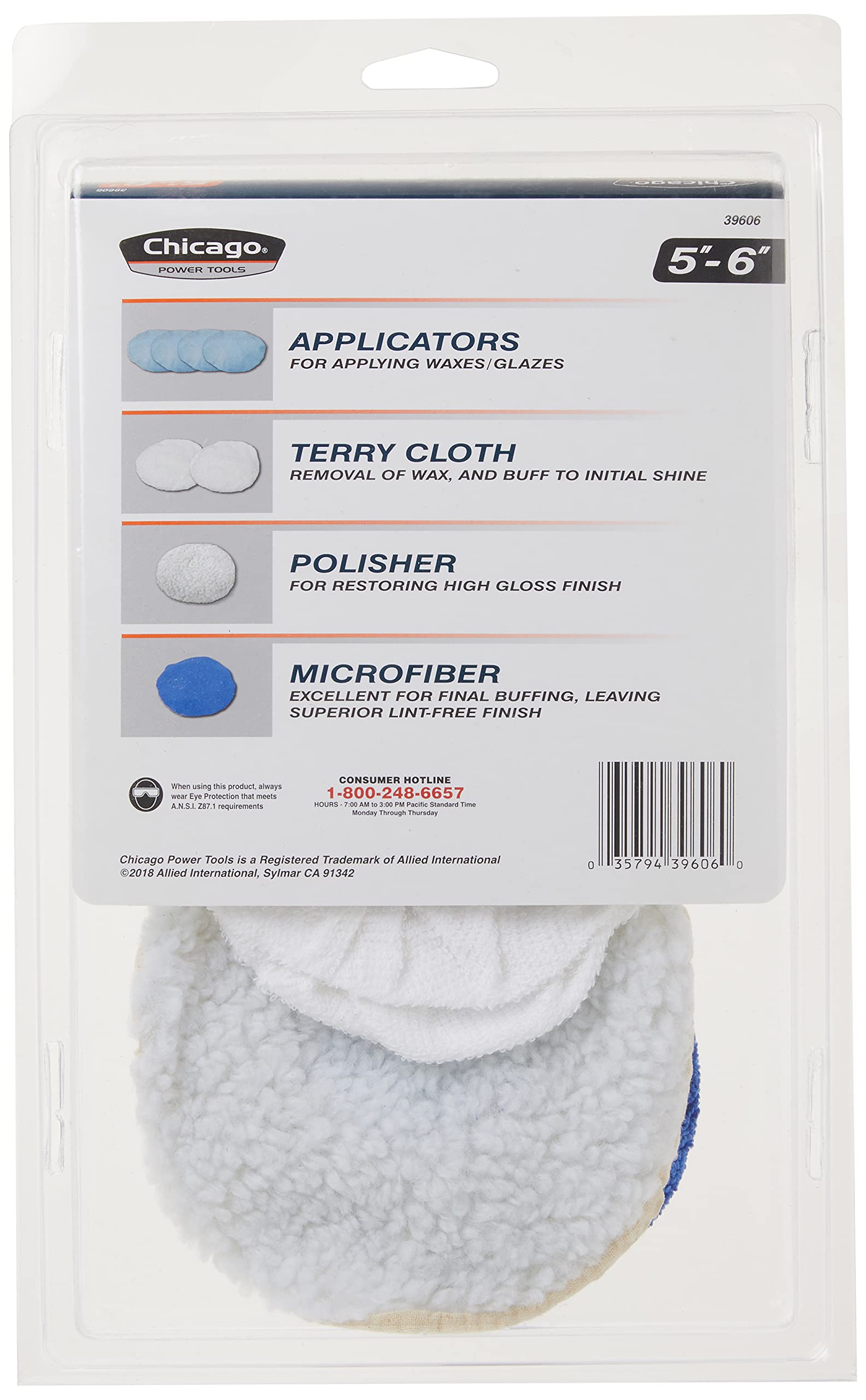 Allied Tools 39606 8-Piece 5-6