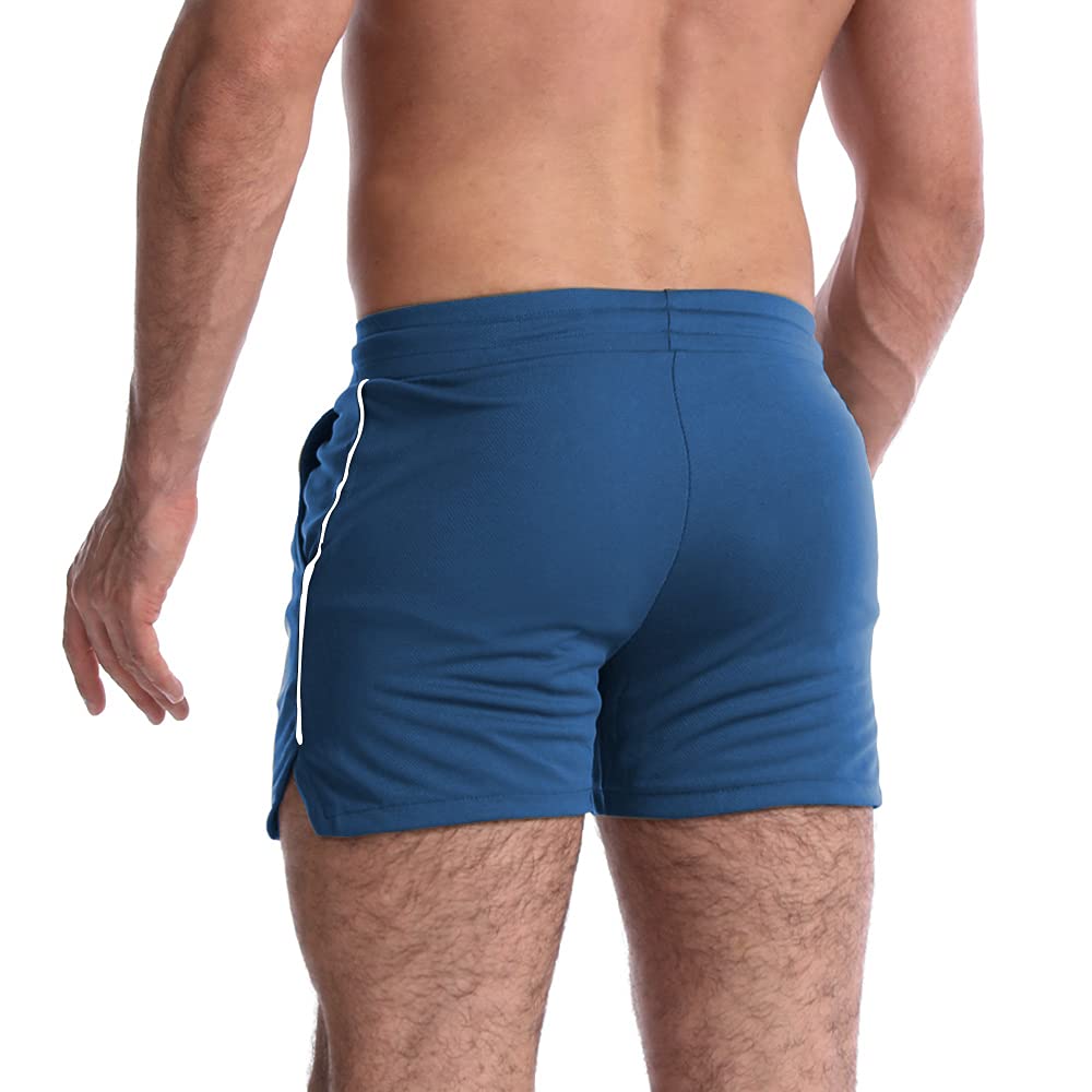 EVERWORTH Men's 5 Inch Inseam Workout Shorts - Athletic Gym Shorts for Bodybuilding, Running & Casual Wear - Lightweight Quick-Dry Training Shorts for Men - Perfect for Gym, Jogging & Summer Outdoor Activities