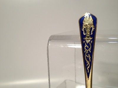 Vintage Brass Dessert Forks Set of 9 - Handcrafted in Bangkok Thailand - Perfect for Fine Dining, Afternoon Tea & Wedding Table Settings