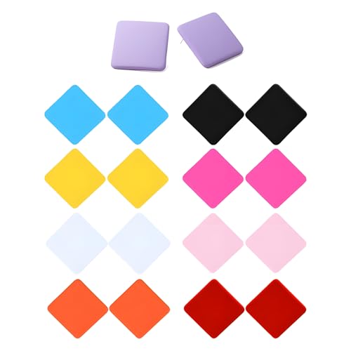 9 Pairs Squared Earrings