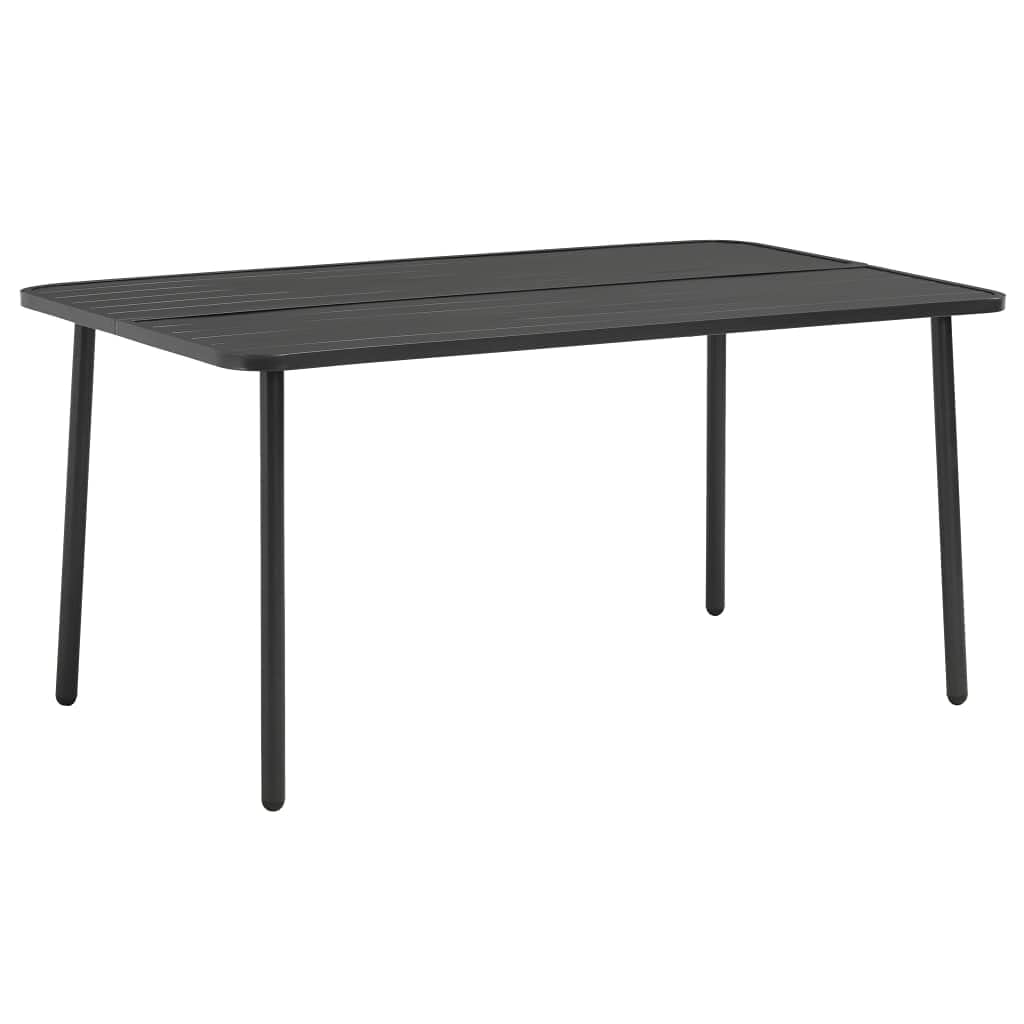 Premium Metal Side Table for Indoor & Outdoor Use - 59.1