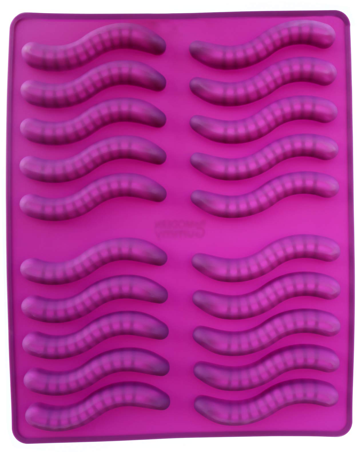 20 Cavity Silicone Gummy Candy Mold Kit by The Modern Gummy - DIY Hard Candy, Chocolate, Soap & Ice Cube Tray (1 Pack) - Perfect for Homemade Treats, Party Favors & Craft Projects