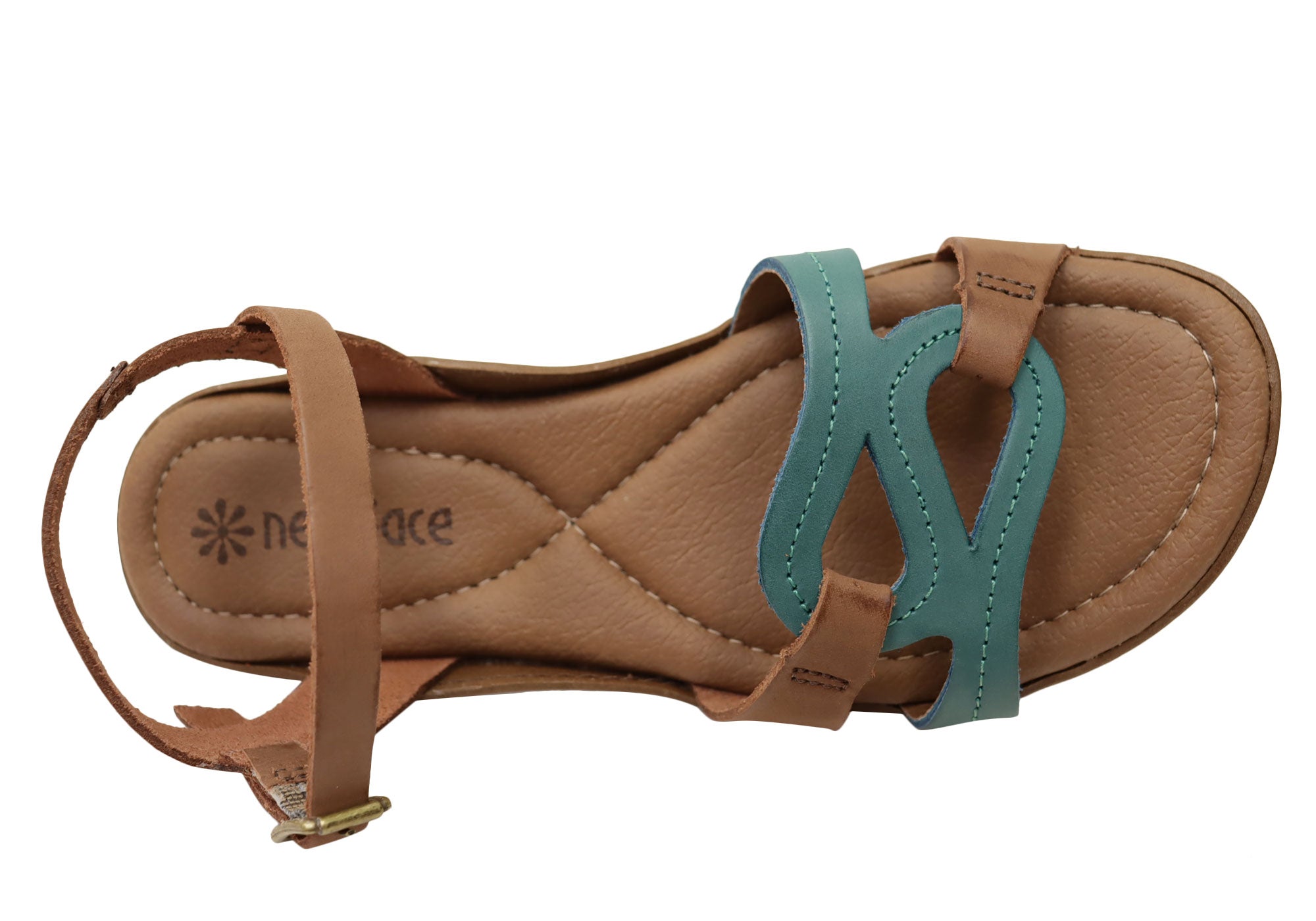 Leni Women's Comfortable Leather Sandals - Handmade in Brazil - Perfect for Summer, Beach & Casual Outings