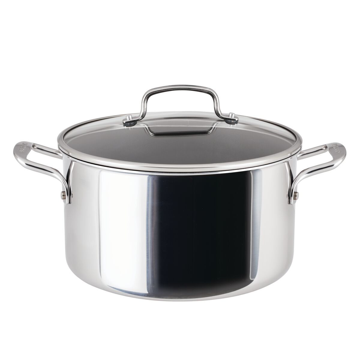 8 Quart ScratchDefense™ C1 Nonstick Stockpot with Lid - Durable Cooking Pot for Soups, Stews & Pasta - Perfect for Home Chefs & Professional Kitchens