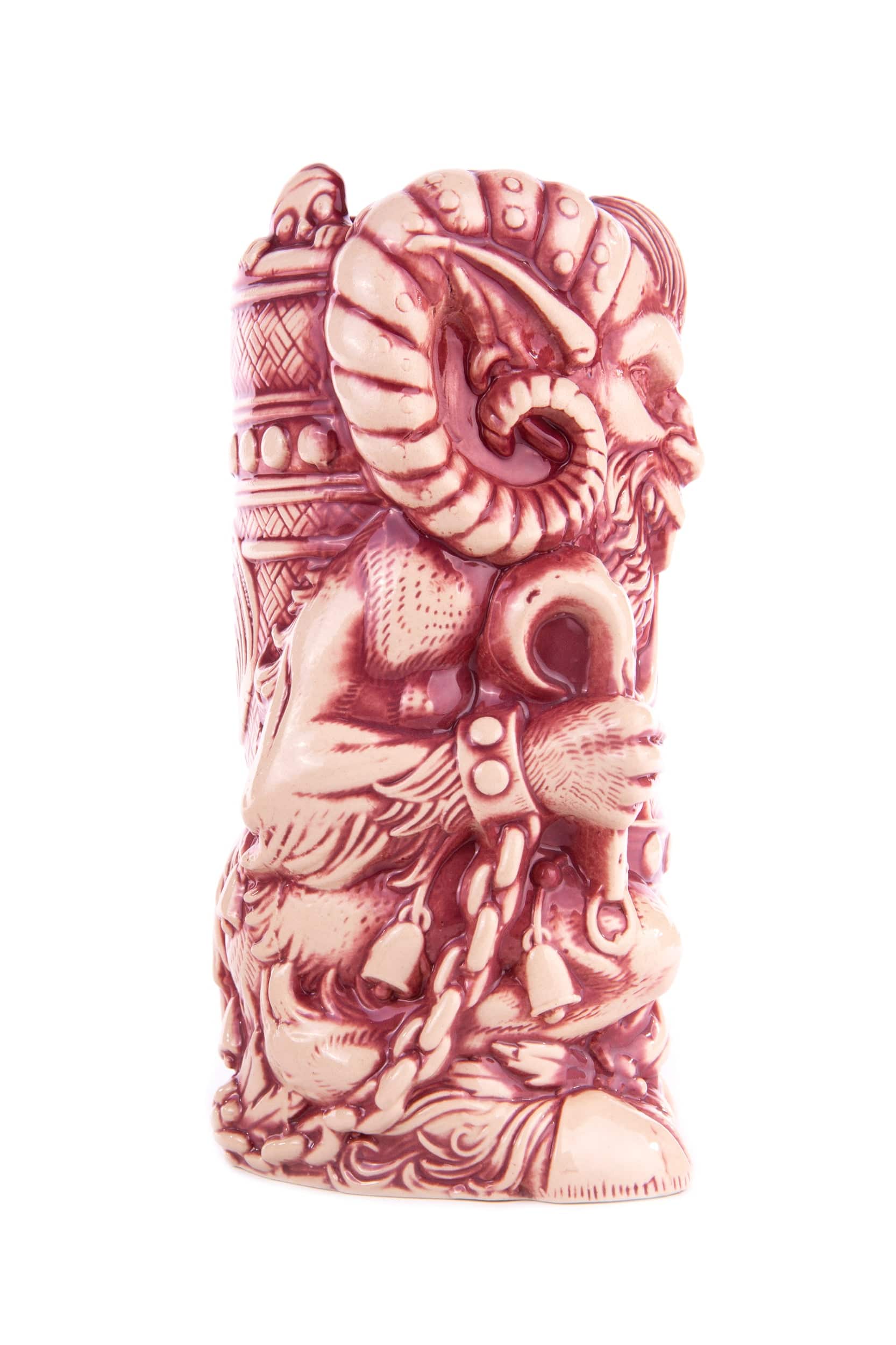 Krampus Designer Series Tiki Mug - Handcrafted Ceramic Halloween Collectible Cup for Cocktails, Coffee & Home Decor | Perfect for Themed Parties, Barware & Gift Giving