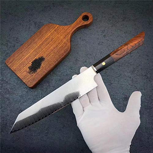VG10 Damascus Steel Japanese Chef Knife 13 Inch - High Carbon Stainless Steel Kitchen Knife for Professional Cooking, Slicing, and Chopping - Perfect for Home Chefs and Culinary Enthusiasts