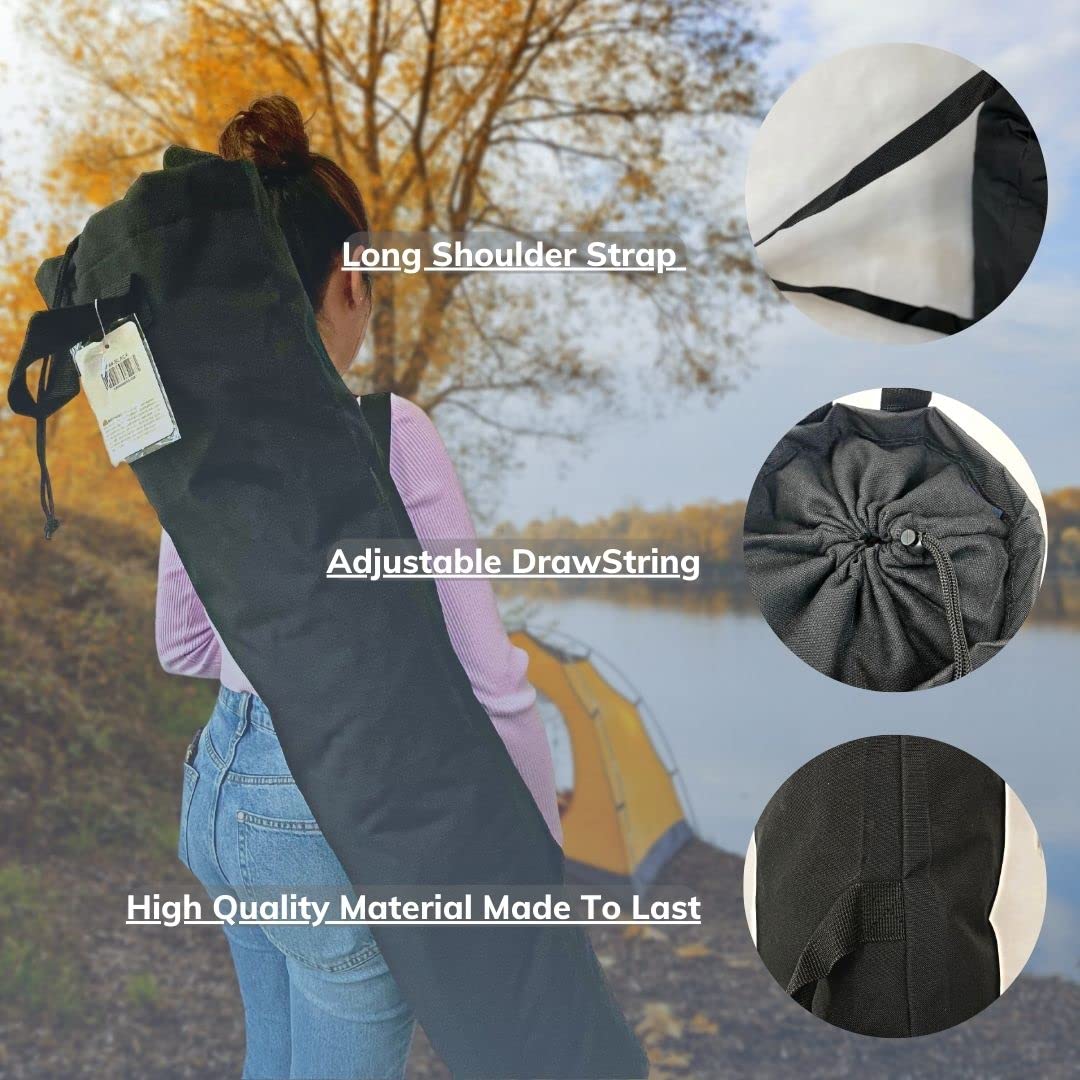 NGIL Camp Folding Chair Replacement Carry Bag - Durable Outdoor Chair Cover for Adults - Waterproof Camping Chair Storage Bag (No Chair Included) - Perfect for Camping, Hiking, Beach & Backyard Use