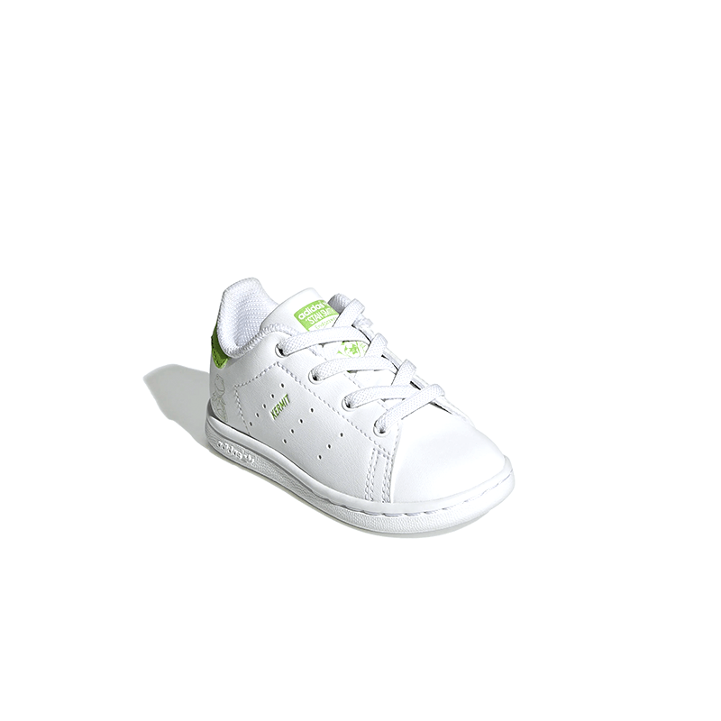 Stan Smith Kermit Toddler & Little Kids Sneakers - Adidas Originals Green Frog Design Comfortable Casual Shoes for Boys & Girls - Perfect for School, Playground & Everyday Wear