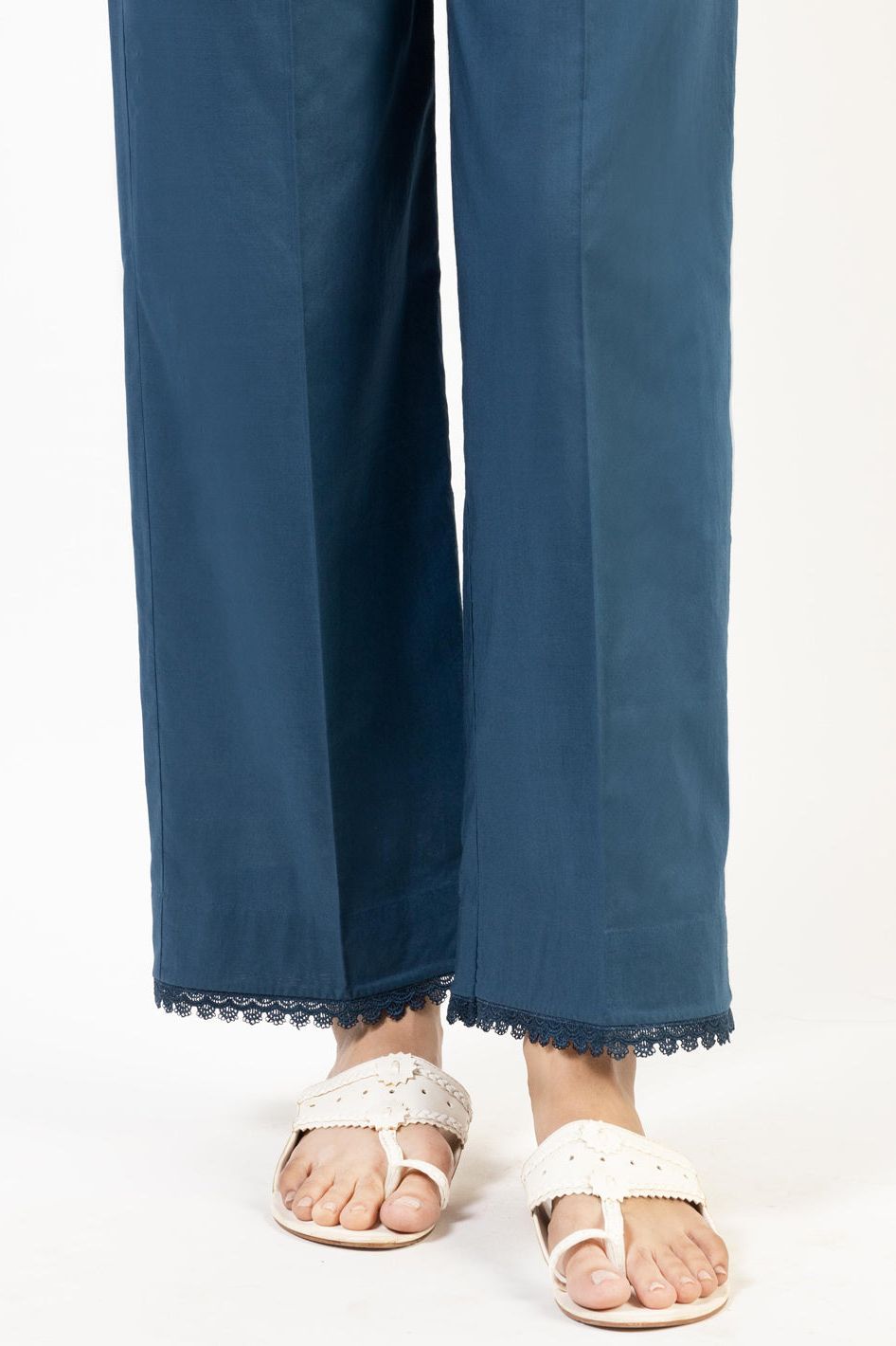 Premium Cambric Teal Women's Dress Pants - Comfortable Office Wear & Casual Chic Outfits for Work, Travel & Daily Fashion