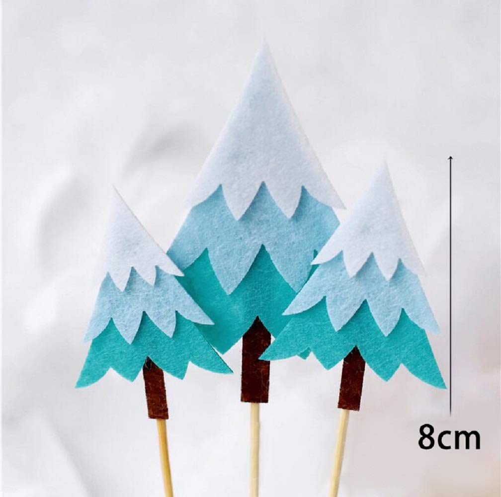 JeVenis 7-Piece Snowman Cake Decorating Kit - Christmas Party Supplies for Holiday Baking, Winter Baby Shower & Festive Dessert Decoration