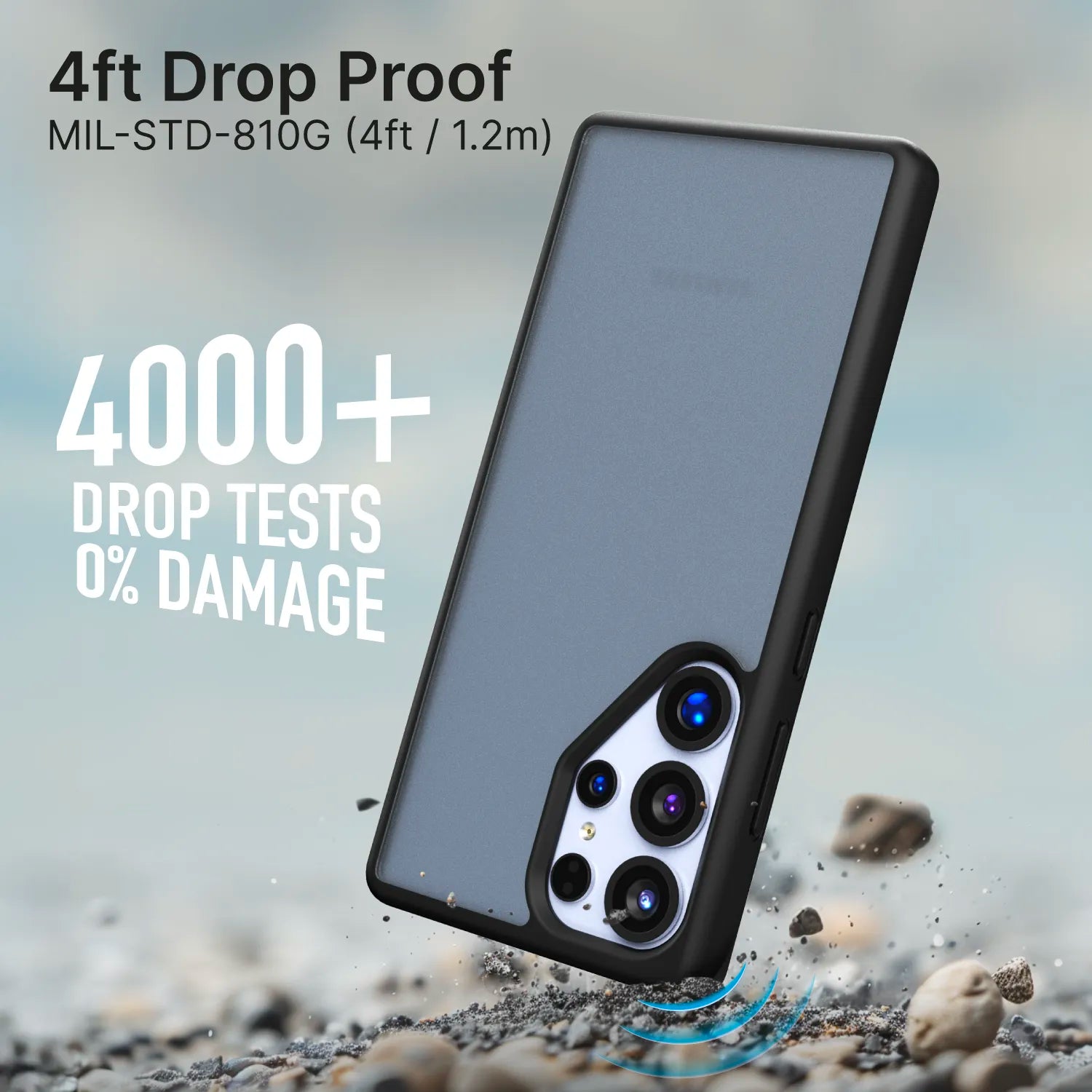 Samsung Galaxy S25 Ultra Shockproof Case - Heavy Duty Impact Protection, Military Grade Drop Tested - Perfect for Outdoor Adventures, Travel & Daily Use (Pre Order)