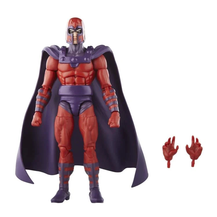 X Men '97 Marvel Legends Magneto Action Figure - Collectible 6-Inch Superhero Toy for Fans & Collectors - Perfect for Display, Gifts, and Comic Book Enthusiasts