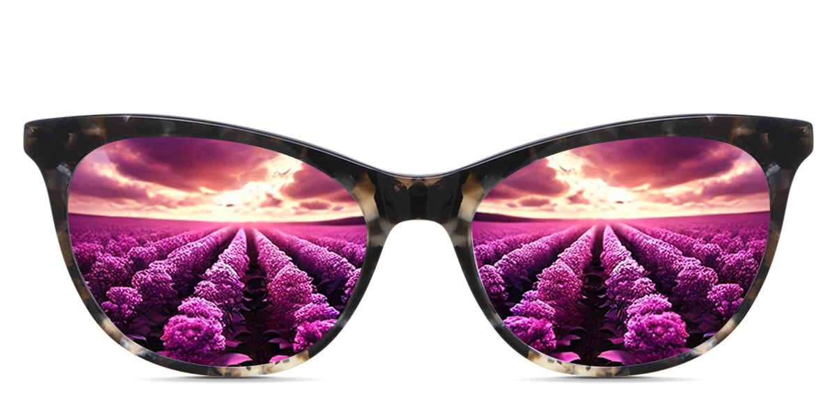 Gaia Women's Prescription Polarized Sunglasses - UV Protection, Anti-Glare for Driving, Outdoor & Fashion Use