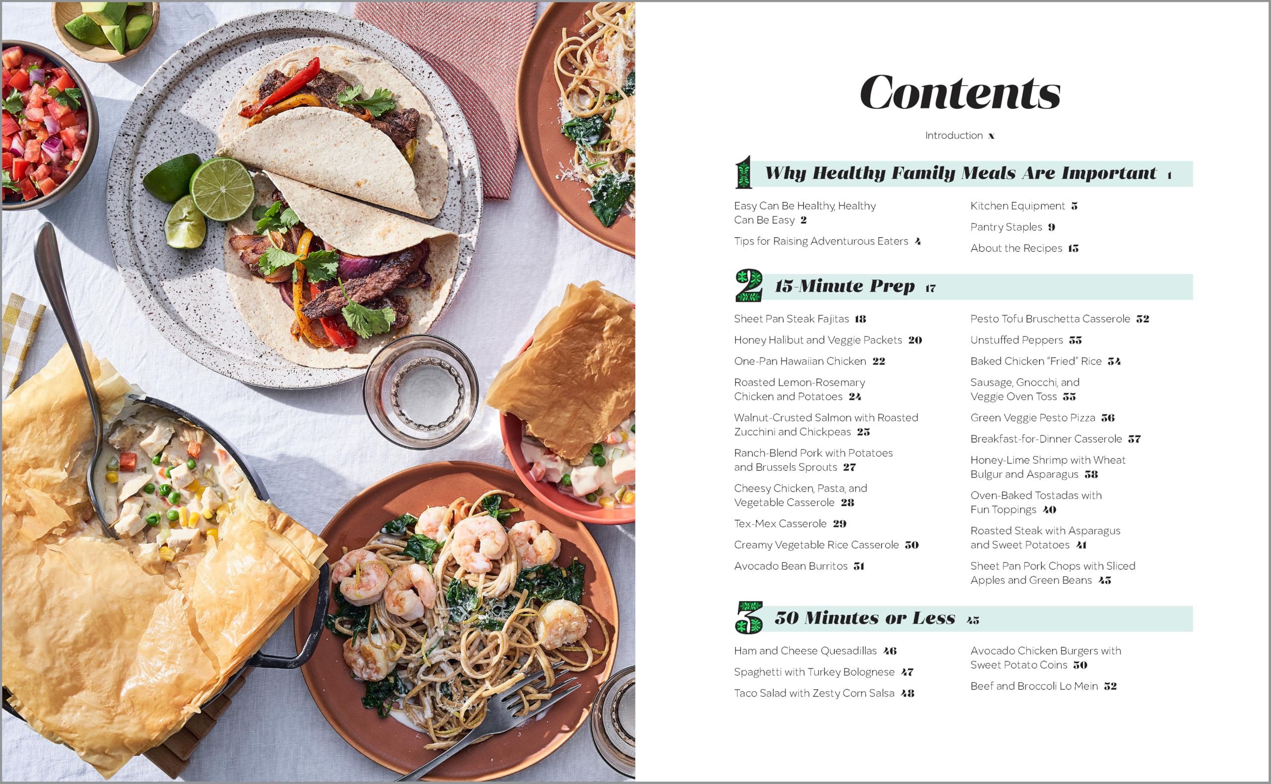 Healthy Family Cookbook: 100 Quick & Easy Recipes for Busy Parents - Perfect for Weeknight Dinners, Meal Prep & Family Gatherings