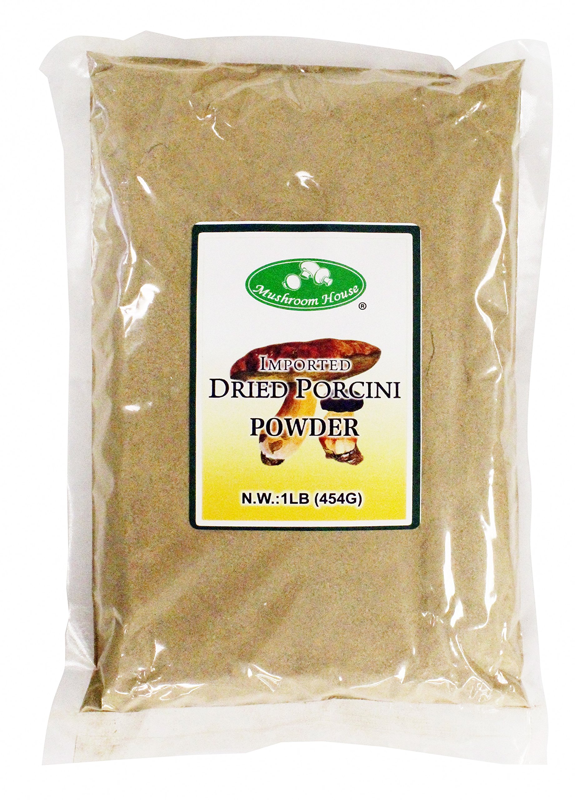 Premium Porcini Mushroom Powder - 1 Lb | Organic Dried Mushroom Powder for Cooking, Soups & Sauces | Gourmet Mushroom Seasoning for Pasta, Risotto & Meat Dishes