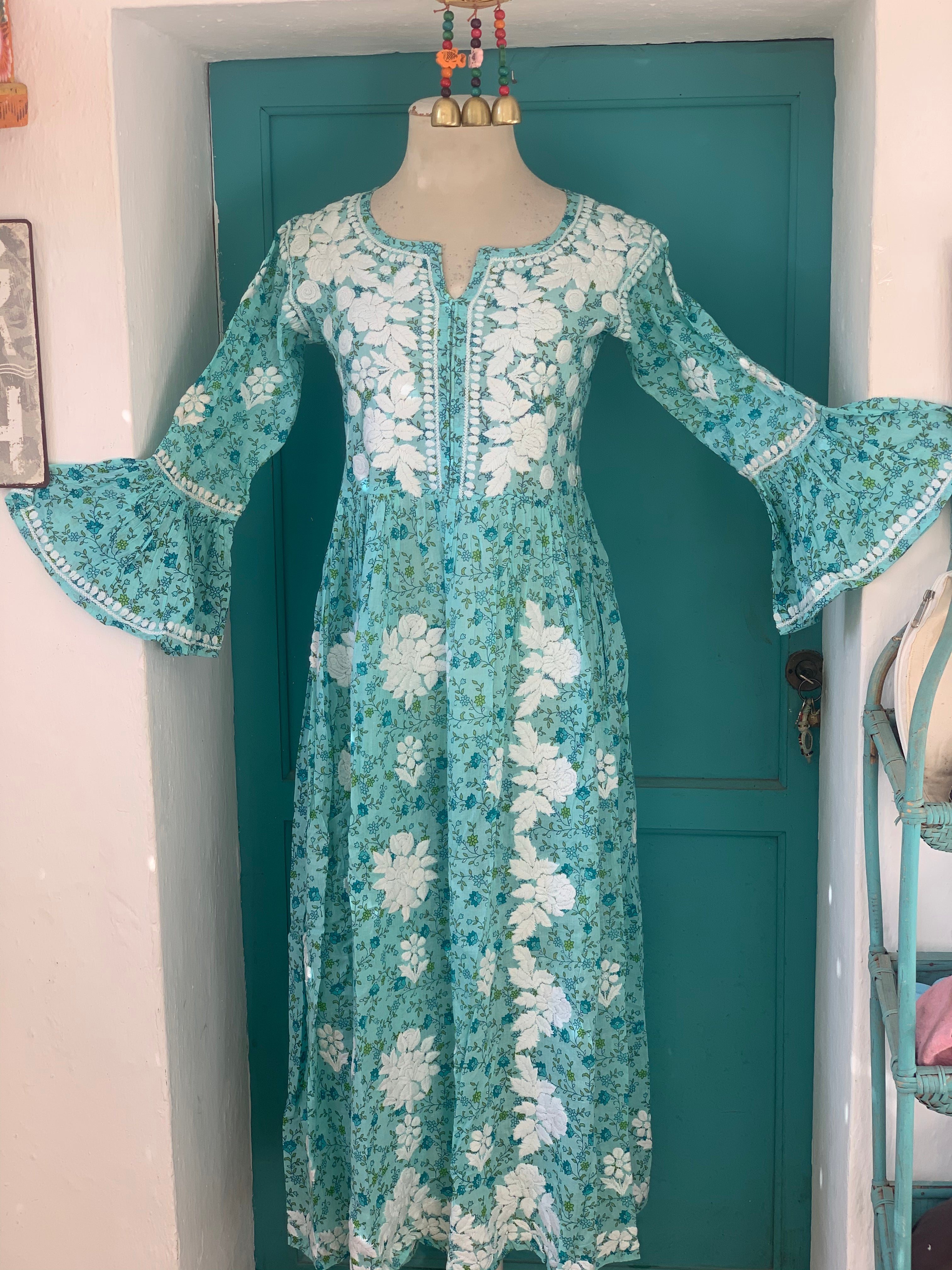 Tanit Ibiza Floral Dream Dress - Boho Chic Maxi Dress for Women | Perfect for Beach Vacations, Summer Parties & Festivals