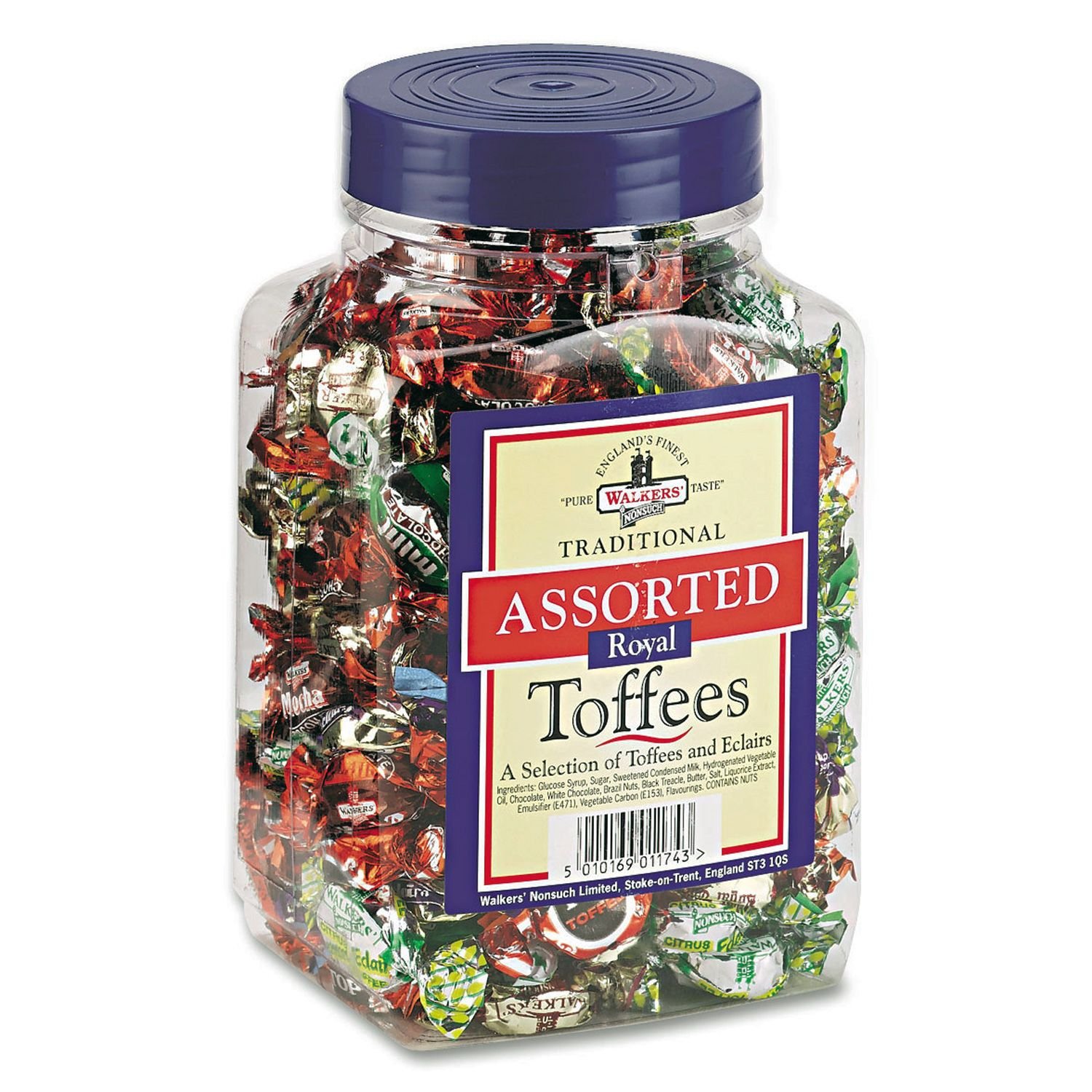 Assorted Flavored Toffee Candy - 2.75 lb. Tub (2 Pack) | Bulk Toffee Treats for Parties, Gifts & Office Snacks | Premium Buttery Toffee in Variety Pack
