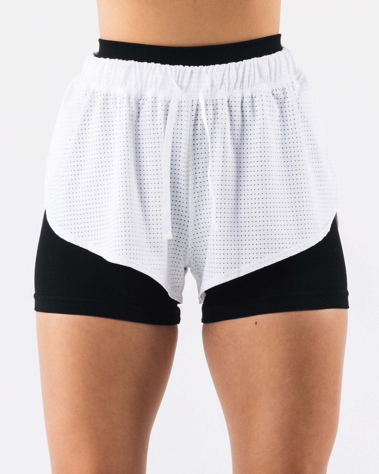 Stylish Margo Mesh Shorts in White - Perfect for Summer Outfits, Beachwear & Casual Comfort