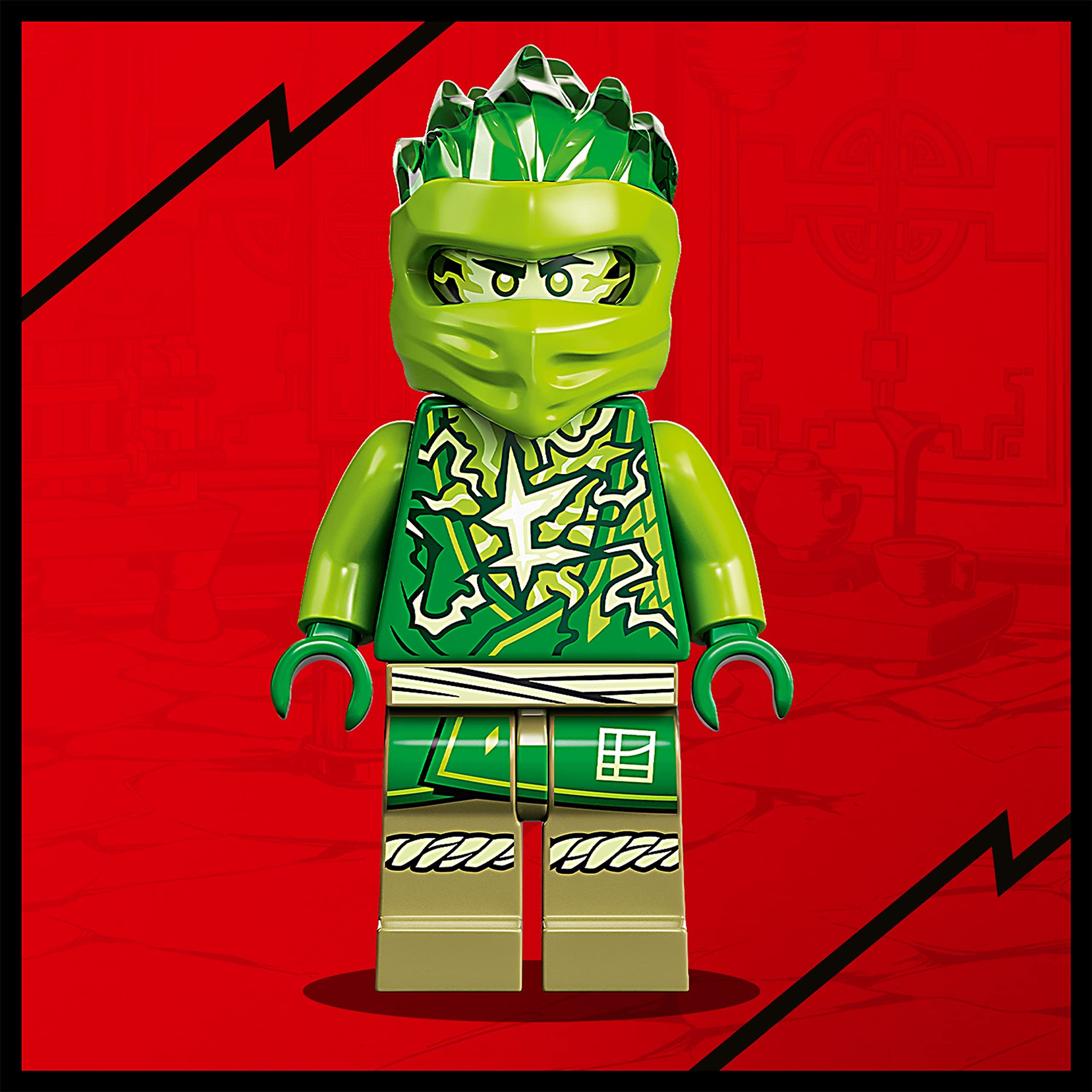 LEGO 70689 Ninjago Lloyd's Spinjitzu Ninja Training Toy Spinning Top for Kids Ages 6+ with Lloyd Minifigure - Perfect Gift for Birthday & Playtime Battles