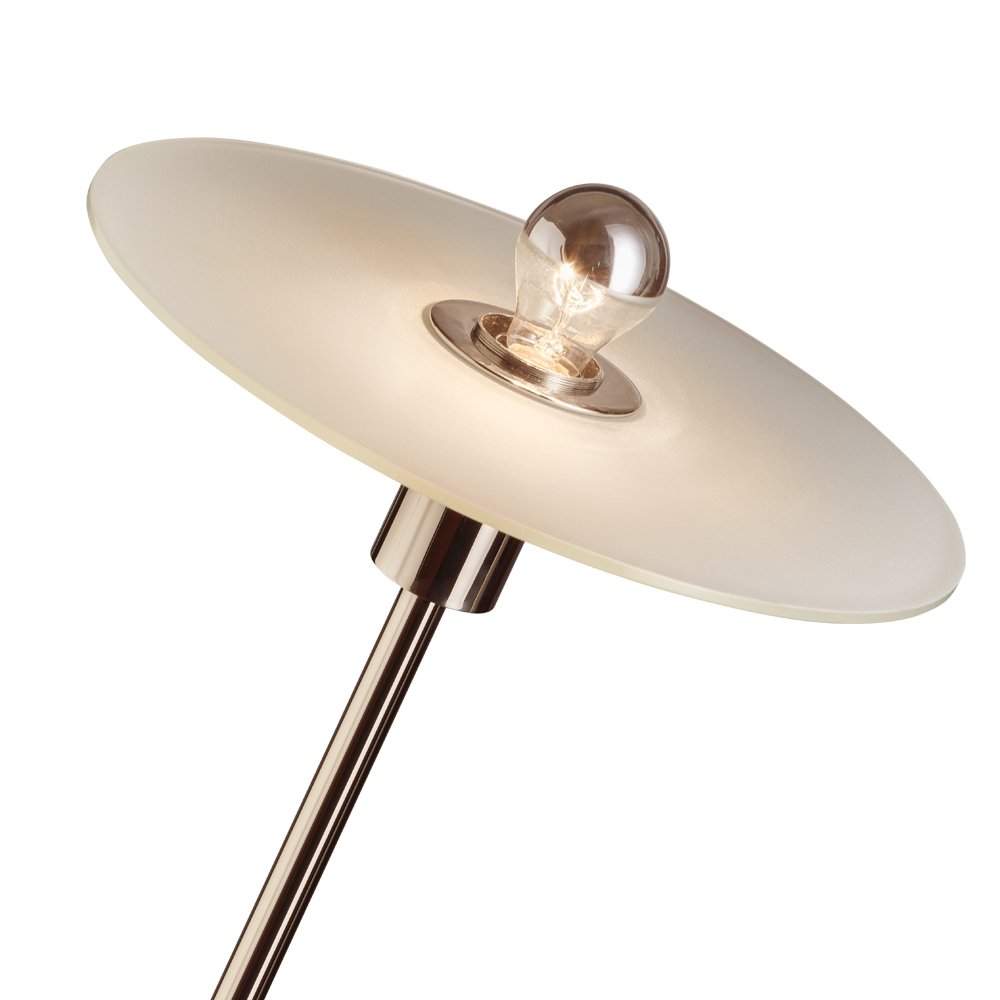 TECNOLUMEN Gyula Pap BST 23 Modern Floor Lamp - Adjustable Height LED Reading Light for Living Room, Bedroom & Office