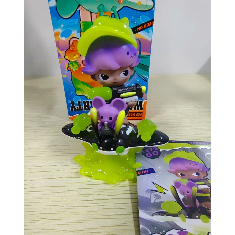 DIMOO Pop Mart PopCar Water Party Series Blind Box Figure (1/96) - Collectible Toy for Display, Gifts & Party Decorations