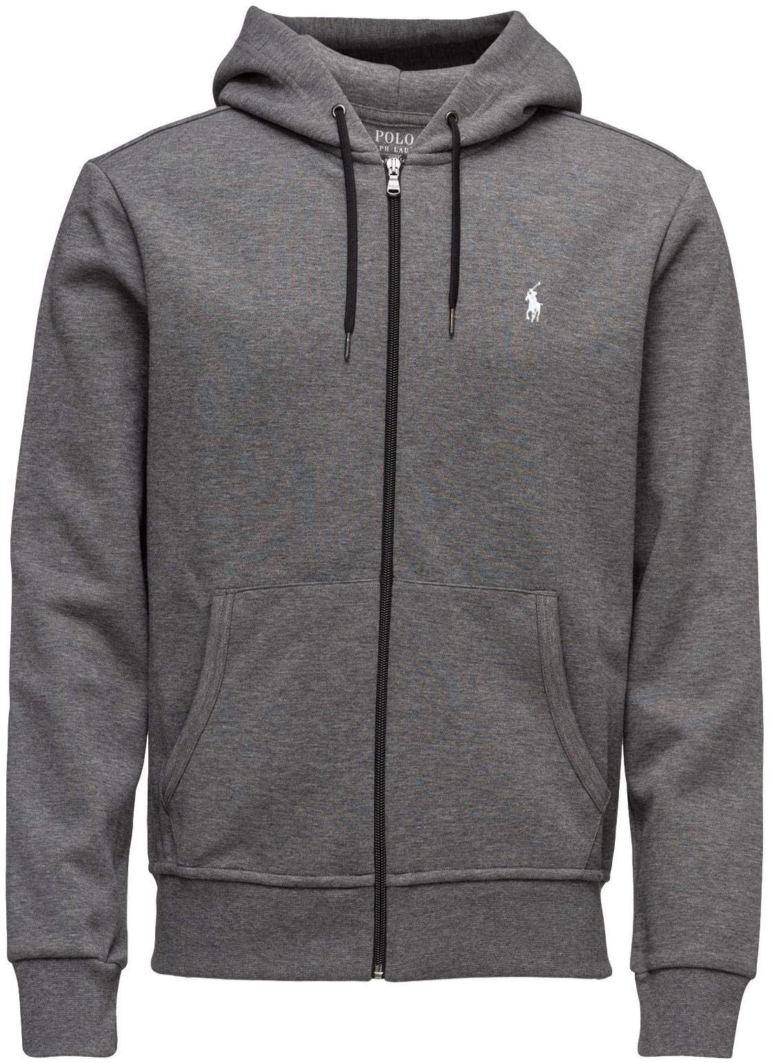 Ralph Lauren Men's Double Knit Tech Fleece Hoodie - Lightweight, Warm & Stylish Pullover for Casual Wear, Gym & Outdoor Activities