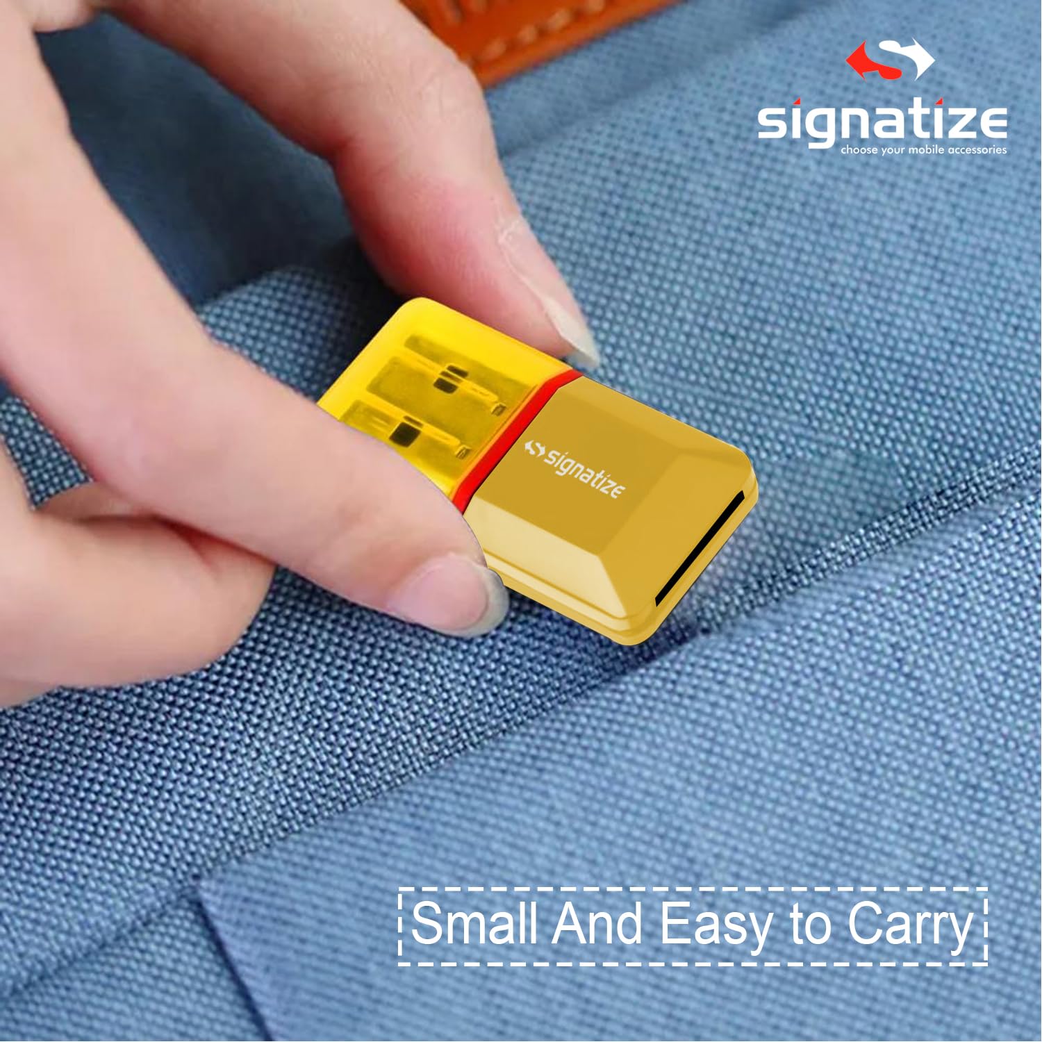 SIGNATIZE USB 3.0 Super Speed Multi-Function Memory Card Reader - Compatible with SD, Micro SD, CF Cards - Perfect for Photographers, Videographers & Data Transfer