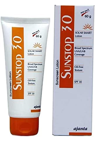 SUNSTOP SPF 30 Sunscreen Lotion - Broad Spectrum UVA/UVB Protection, Water Resistant, Non-Greasy Formula for Face & Body - Perfect for Beach, Swimming & Outdoor Activities