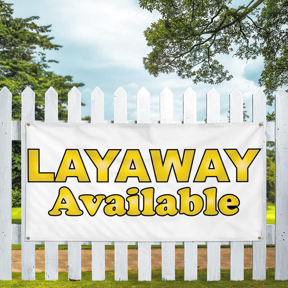 Durable 48x96 Inches Vinyl Banner - Weatherproof Outdoor Business Sign with 8 Grommets (Multiple Sizes Available) - Perfect for Storefronts, Trade Shows, and Construction Sites