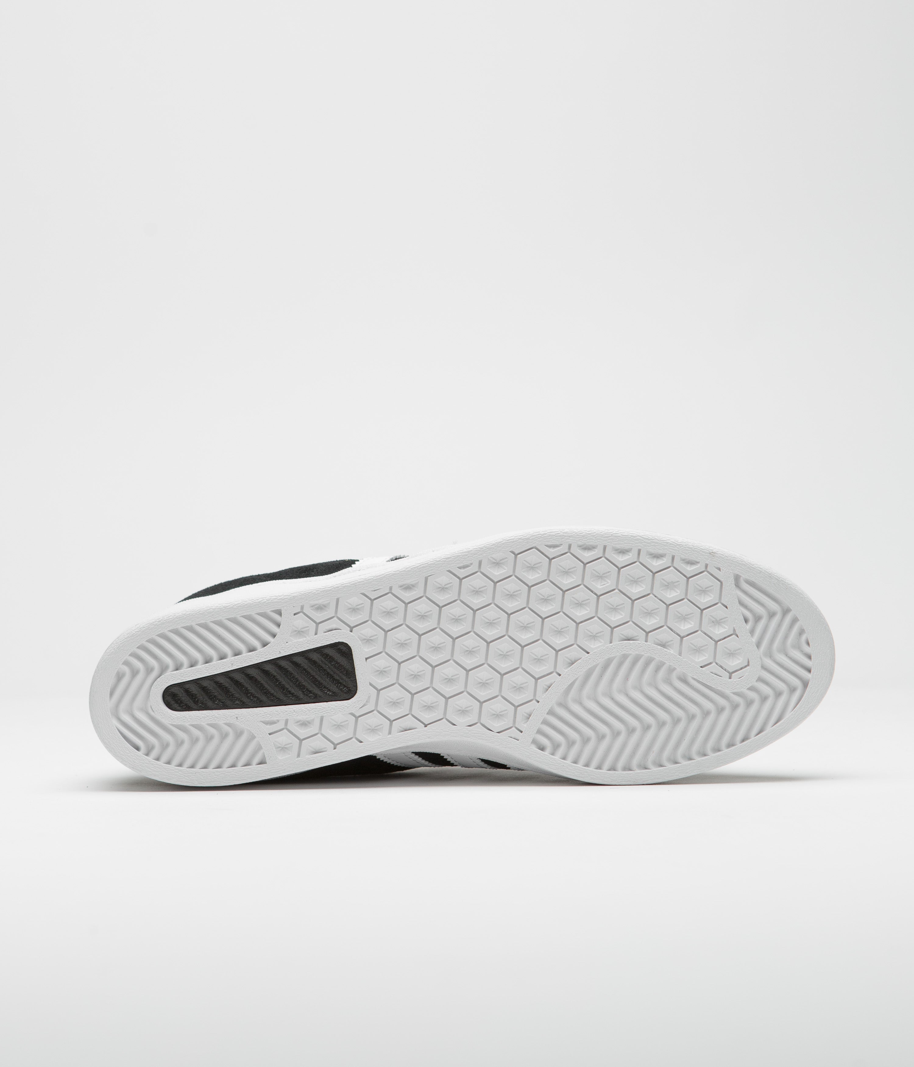 Adidas Campus ADV Sneakers - Core Black, White & White - Stylish & Comfortable for Casual Wear, Running & Street Fashion