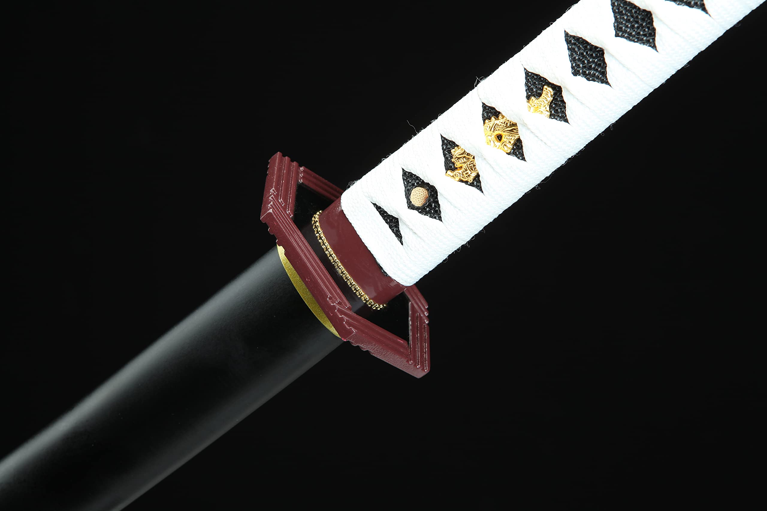 Demon Slayer Katana Sword - Kimetsu no Yaiba Tanjiro Kamado & Shinobu Kochou Cosplay Replica - High Carbon Steel Anime Collectible for Cosplay, Display, and Gift