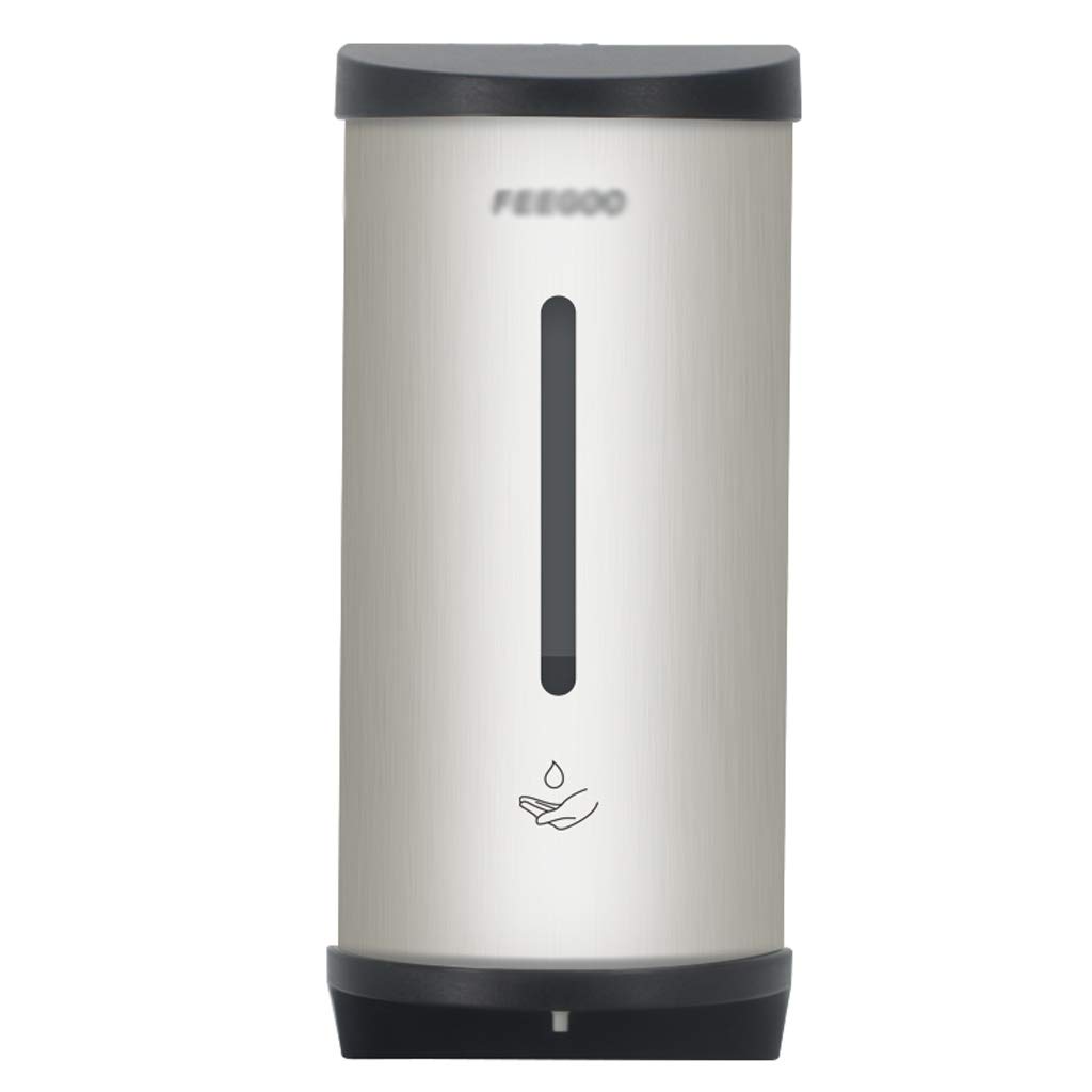 Automatic Touchless Soap Dispenser Wall Mounted - 800ml Stainless Steel Sensor Soap & Lotion Dispenser for Home, Office & Public Restrooms - Hands-Free Hygienic Solution for Kitchen, Bathroom & Washbasin