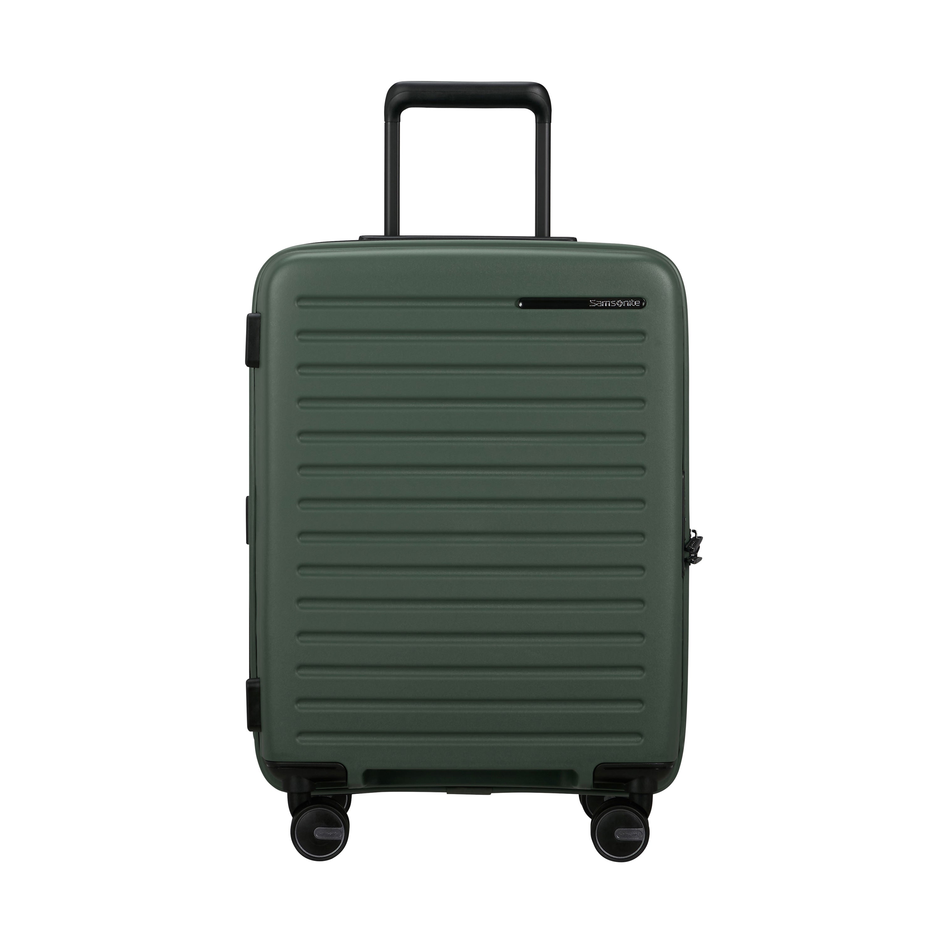 Samsonite Restackd Spinner Expandable 3-Piece Nested Luggage Set - Lightweight Suitcases for Travel, Business & Vacation - Carry-On & Check-In Luggage with 360° Wheels