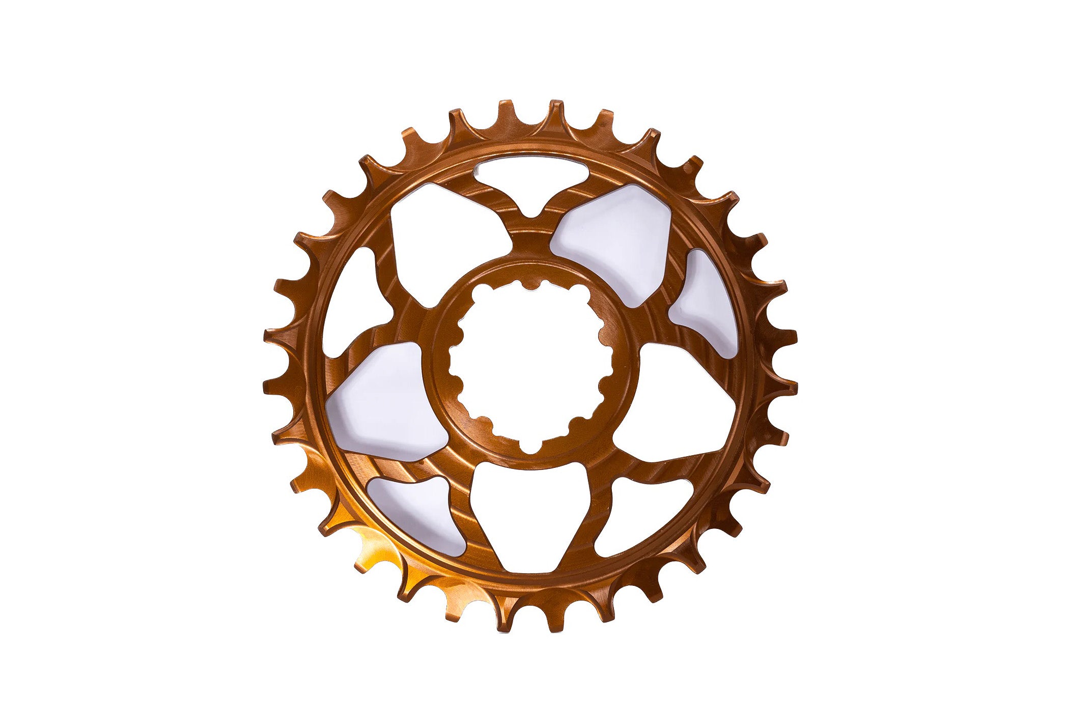 5DEV 7075 Classic Chainring 3mm Offset - High Performance Bicycle Chainring for Road & Mountain Bikes - Perfect for Cycling Enthusiasts & Professional Riders