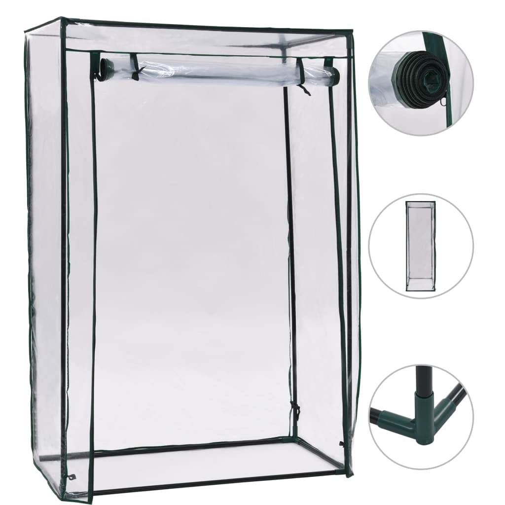 CHARMMA 42.1x20.5x59.1 Inch Tomato Greenhouse - Large Walk-in Plant Growing Tent with Sturdy Frame for Outdoor Gardening, Backyard Vegetables & Hydroponics