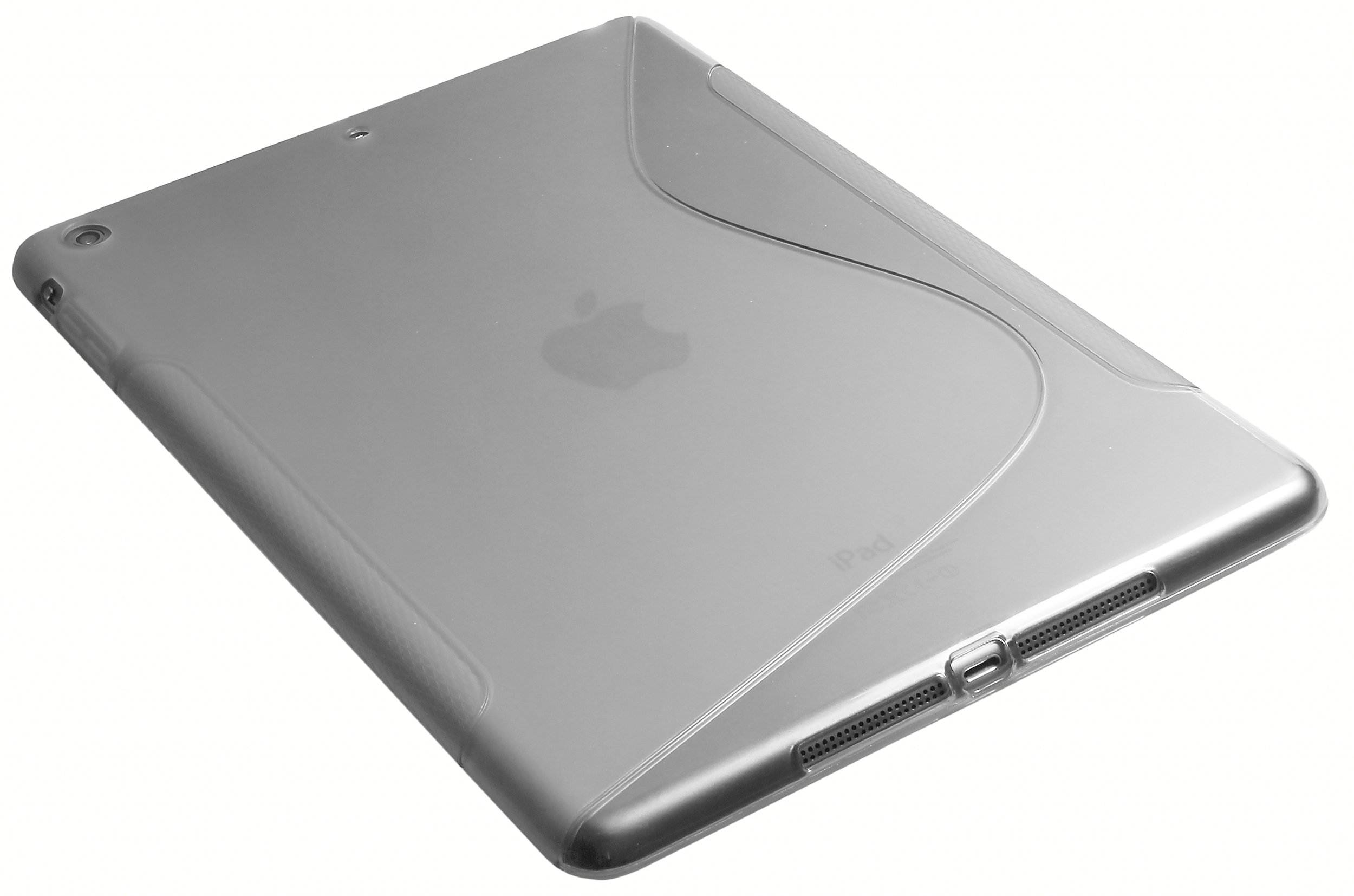 S-TPU Shockproof Clear Black Case for iPad Air 5th/4th Gen - Slim Protective Cover with Anti-Scratch & Anti-Yellowing | Perfect for Work, Travel & Everyday Use