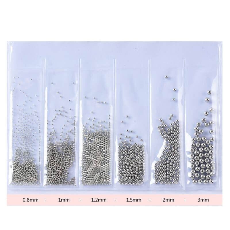 Premium Stainless Steel Caviar Beads Handbag (6 Sizes) - Elegant & Durable Clutch for Parties, Weddings & Evening Events