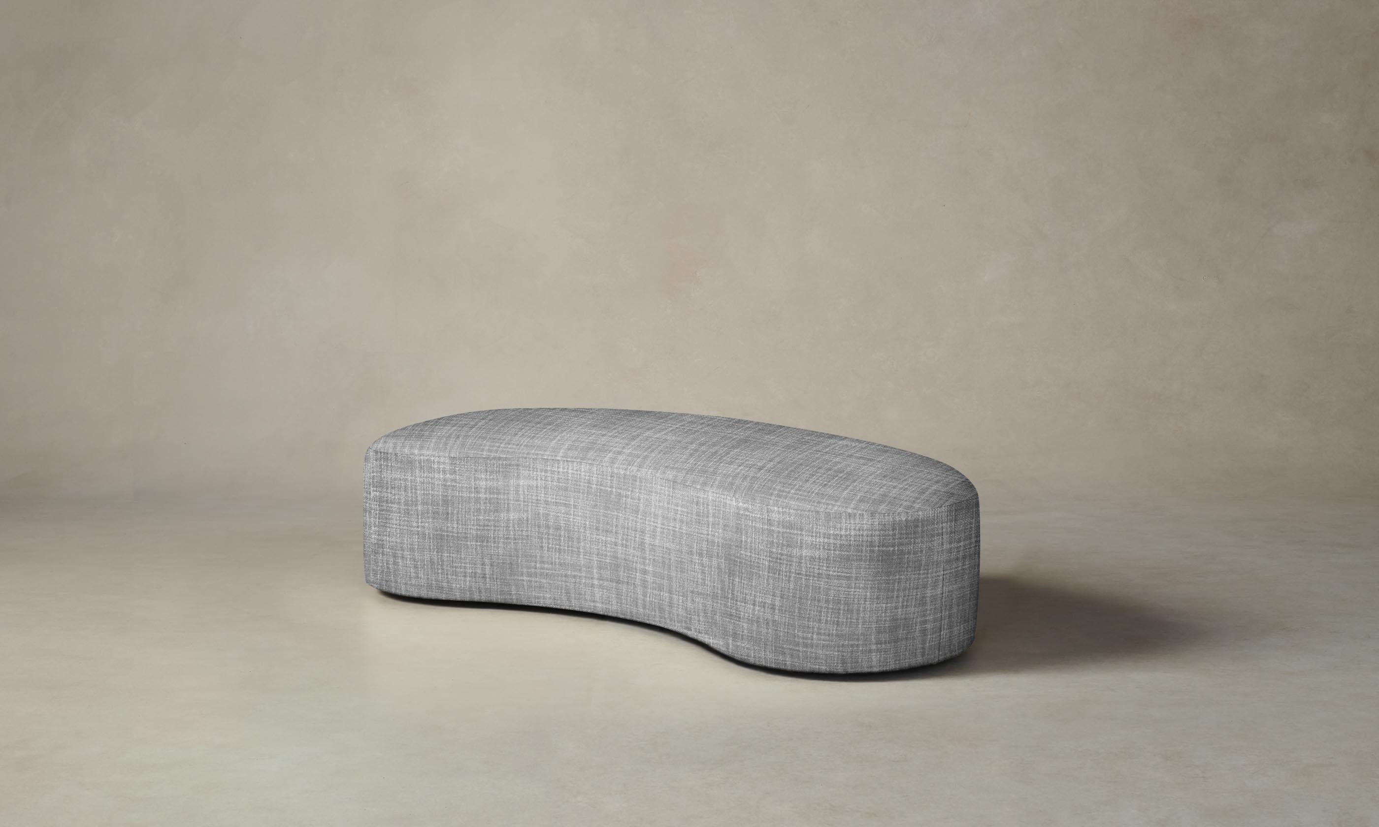 Chelsea Daybed with Performance Textured Tweed Alpine Fabric - Perfect for Living Rooms, Guest Rooms & Cozy Reading Nooks