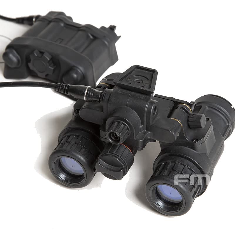 FMA Tactical Airsoft AN/PVS31 Night Vision Goggles - Realistic Dummy NVG with Battery Case for Airsoft Training & Military Simulation