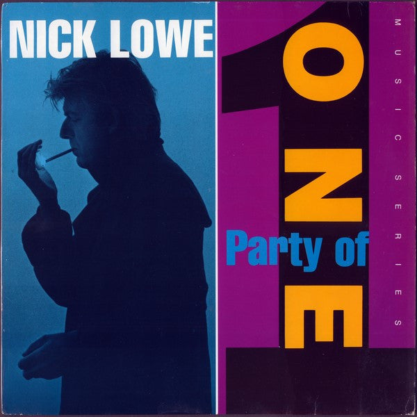 Nick Lowe - Party Of One LP Vinyl Album (VG+ Condition) - Perfect for Vintage Music Collectors & Home Listening