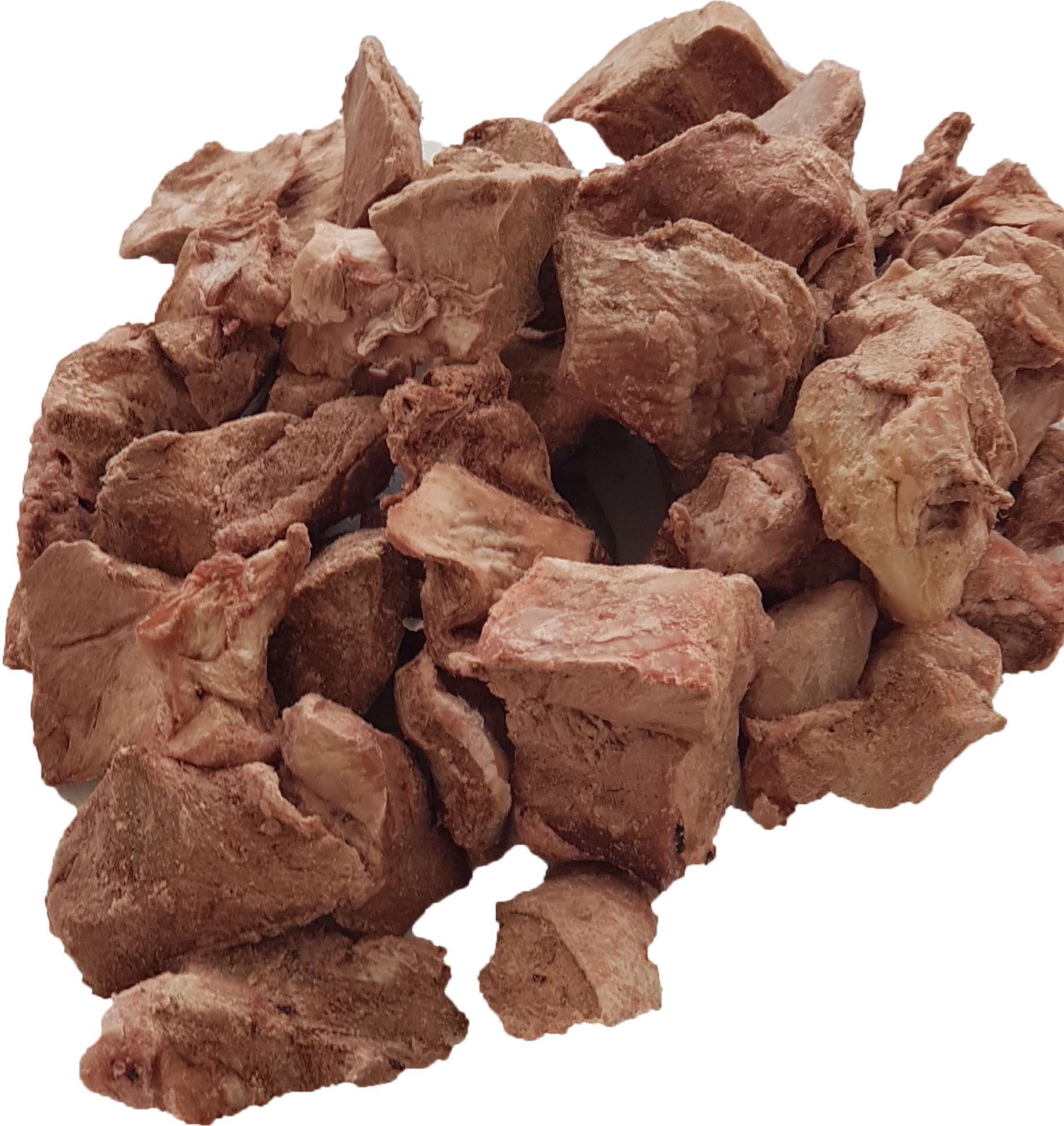 Premium Freeze-Dried Australia Diced Lamb Hearts - 100g Natural Dog & Cat Treats | High-Protein Snack for Training, Rewards & Dental Health | Grain-Free, All-Natural Pet Food Supplement