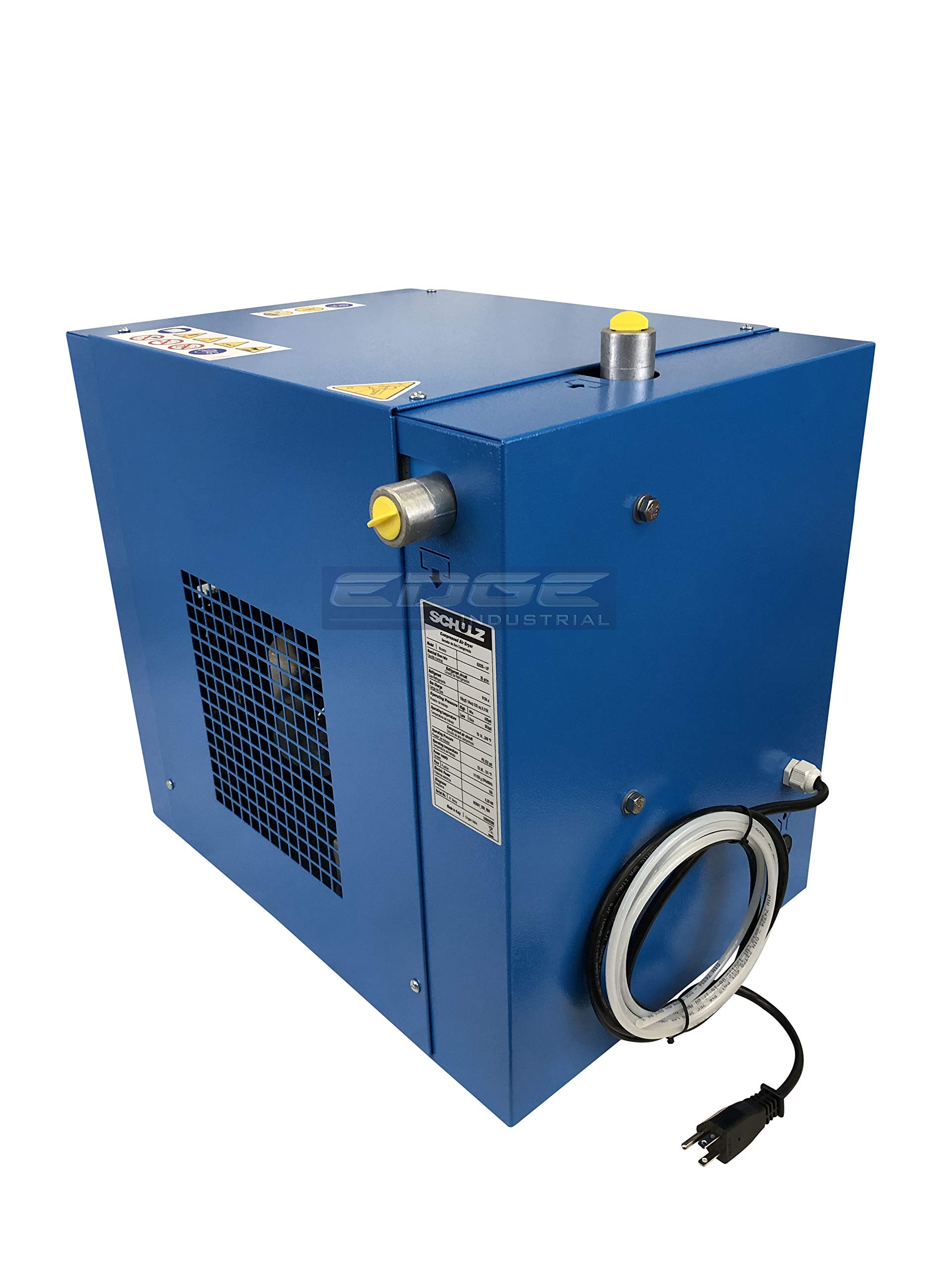 Schulz 35 CFM Refrigerated Air Dryer for Air Compressor Systems - Stand Alone Unit for 7.5HP & 10HP Compressors | Workshop, Automotive & Industrial Use
