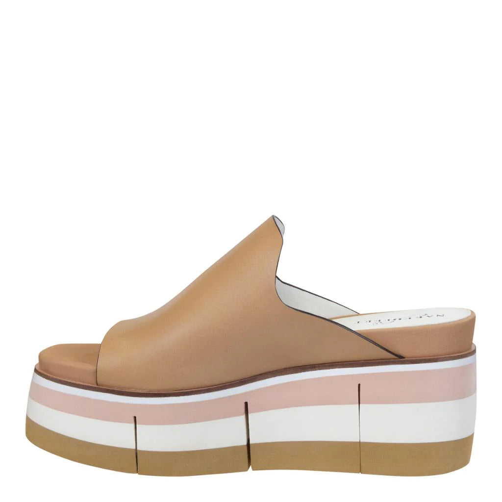 Flow Platform Sandal for Women - Comfortable Ecru Summer Beach Shoes | Perfect for Walking, Travel, and Outdoor Activities