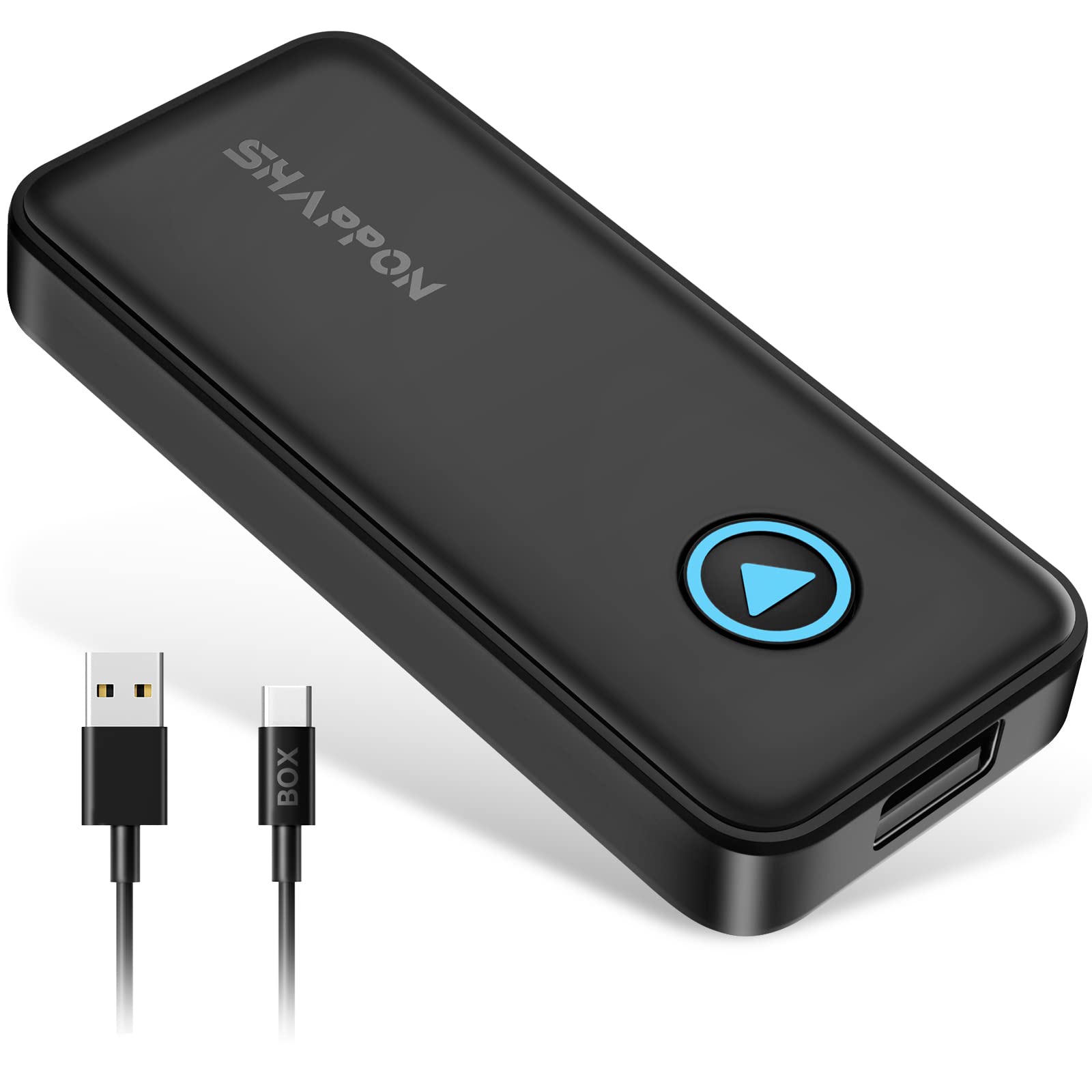 2023 Wireless Android Auto & Apple CarPlay Adapter - 5.8GHz WiFi Dual System CarPlay Wireless Dongle for Cars - Online Updates for iOS 10+/Android 11+ - Perfect for Hands-Free Navigation, Music & Calls While Driving