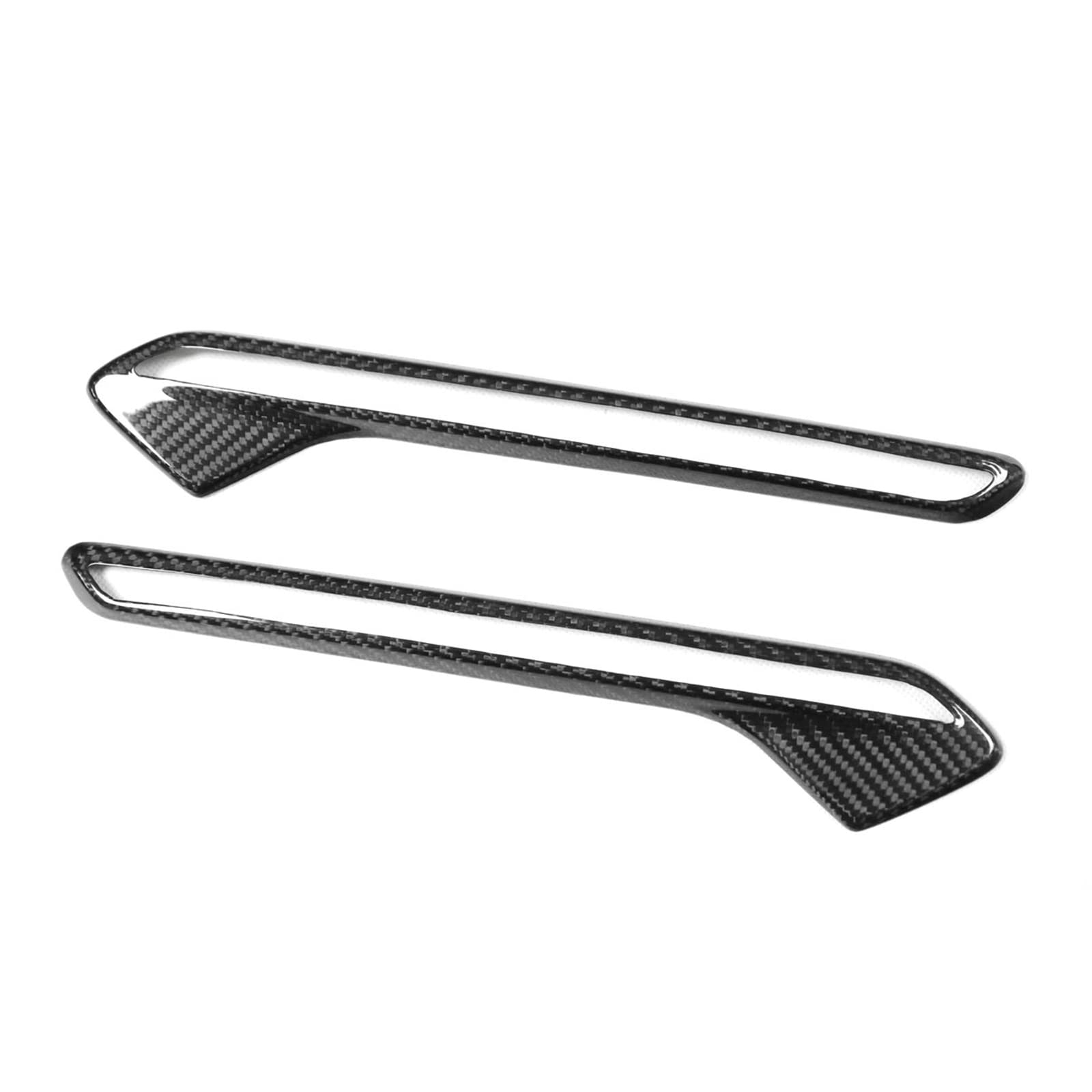 Carbon Fiber Side Fender Air Vent Turn Signal Lamp Trim Cover for BMW M6 F12 F13 - Upgrade Your Luxury Car's Style & Aerodynamics (Perfect for Car Shows & Performance Driving)