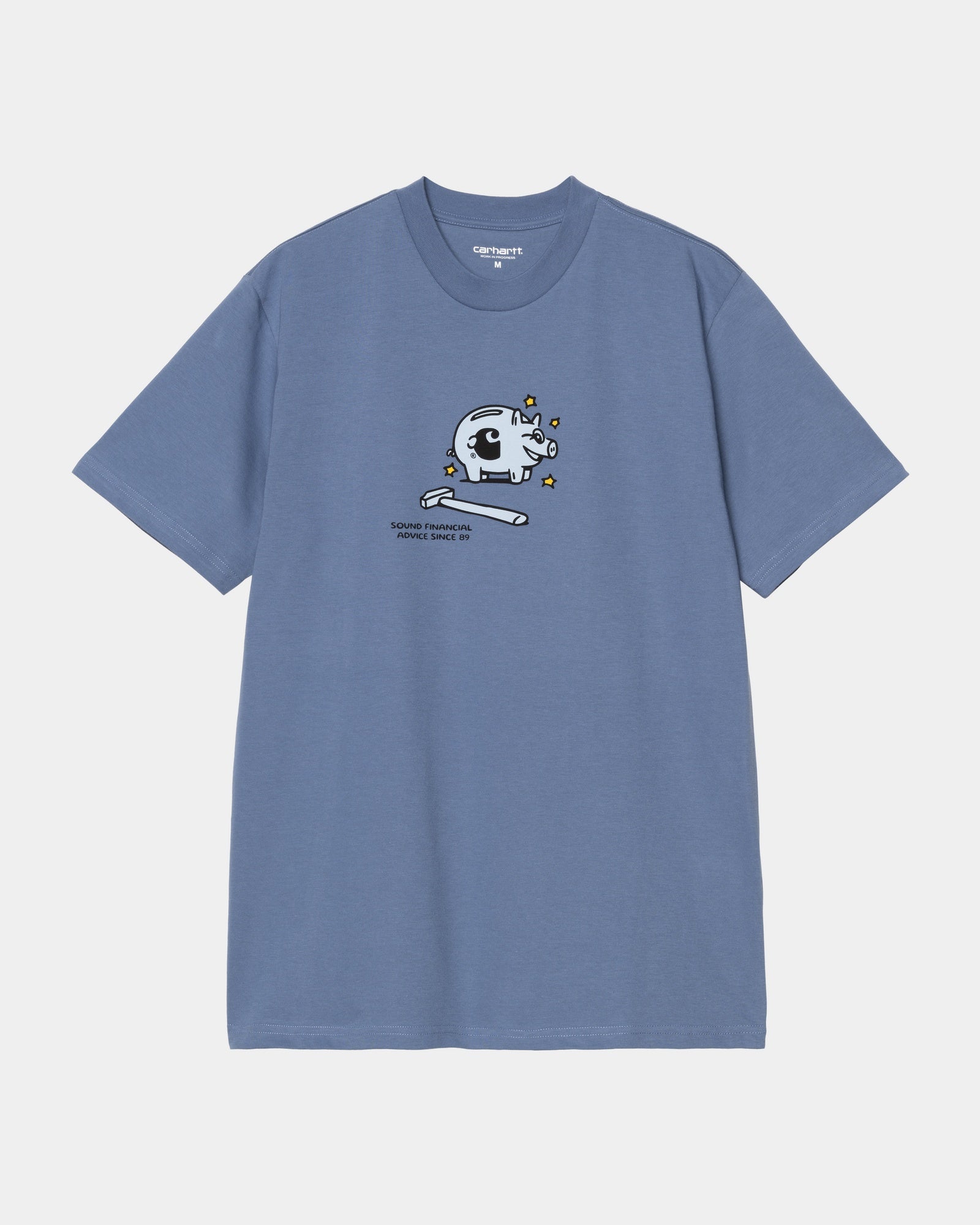 Piggybank Graphic T-Shirt | Blue Iris Color | Casual Wear & Fun Outfits for Everyday Style