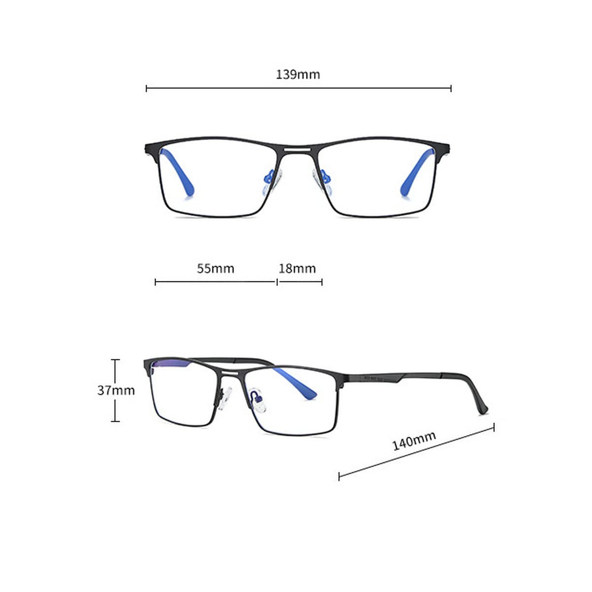 Laureles Blue Light Blocking Reading Glasses for Men & Women - Anti-Glare Computer Eyewear with Stylish Frames for Office Work, Gaming & Screen Time